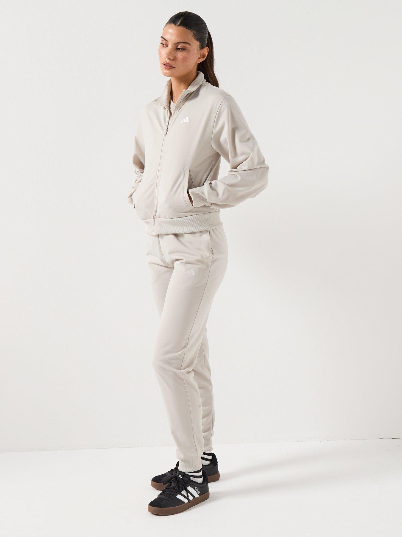 Image 3 of 5 of adidas Sportswear Women's Essentials Feel Cozy Tracksuit - Grey
