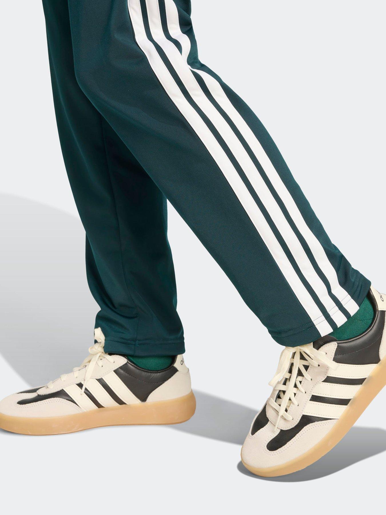 Image 5 of 5 of adidas Sportswear Women's Essentials 3-Stripes Tracksuit - Green