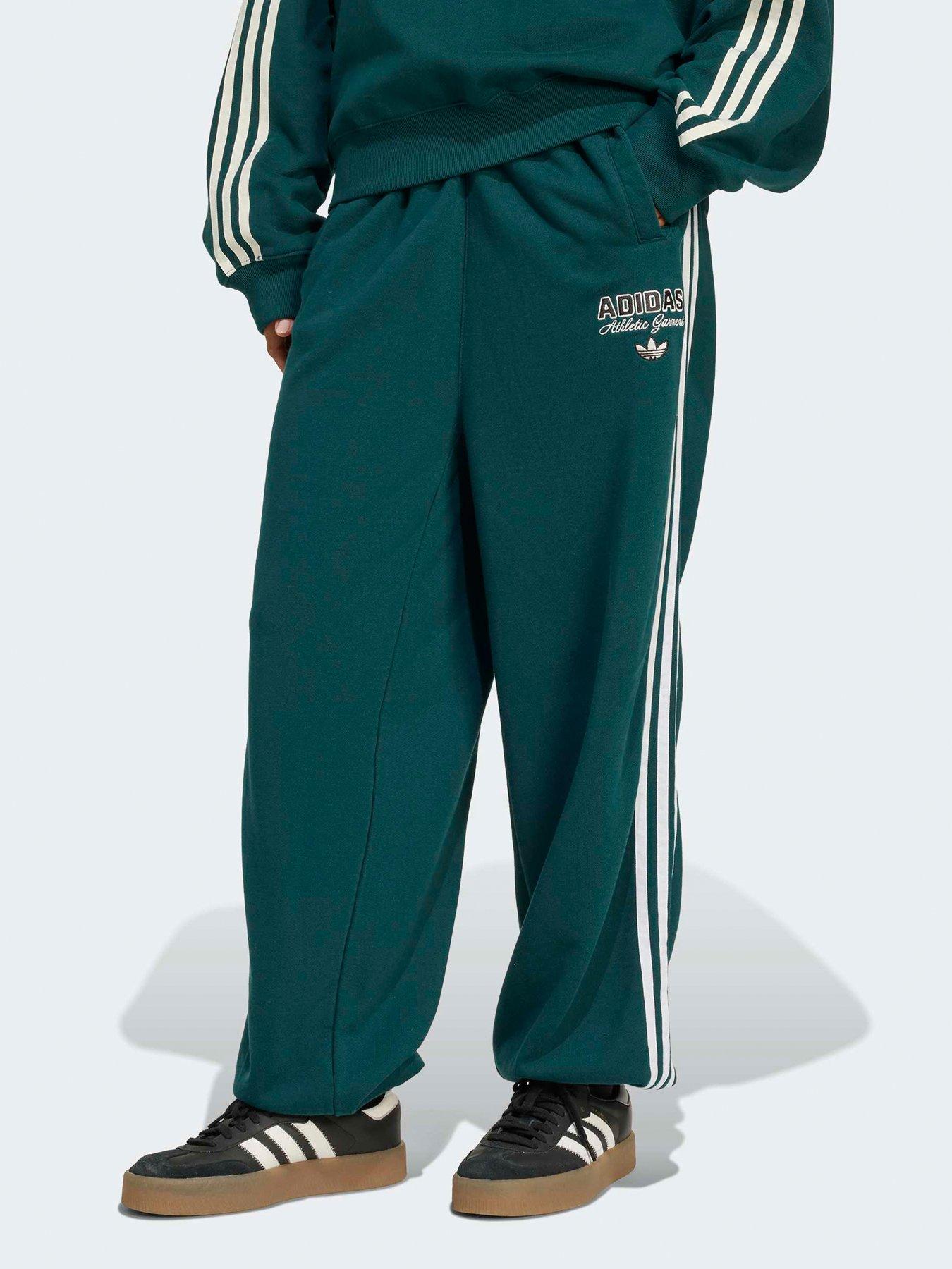 Image 1 of 5 of adidas Originals Womens Graphic Sweatpant - Green