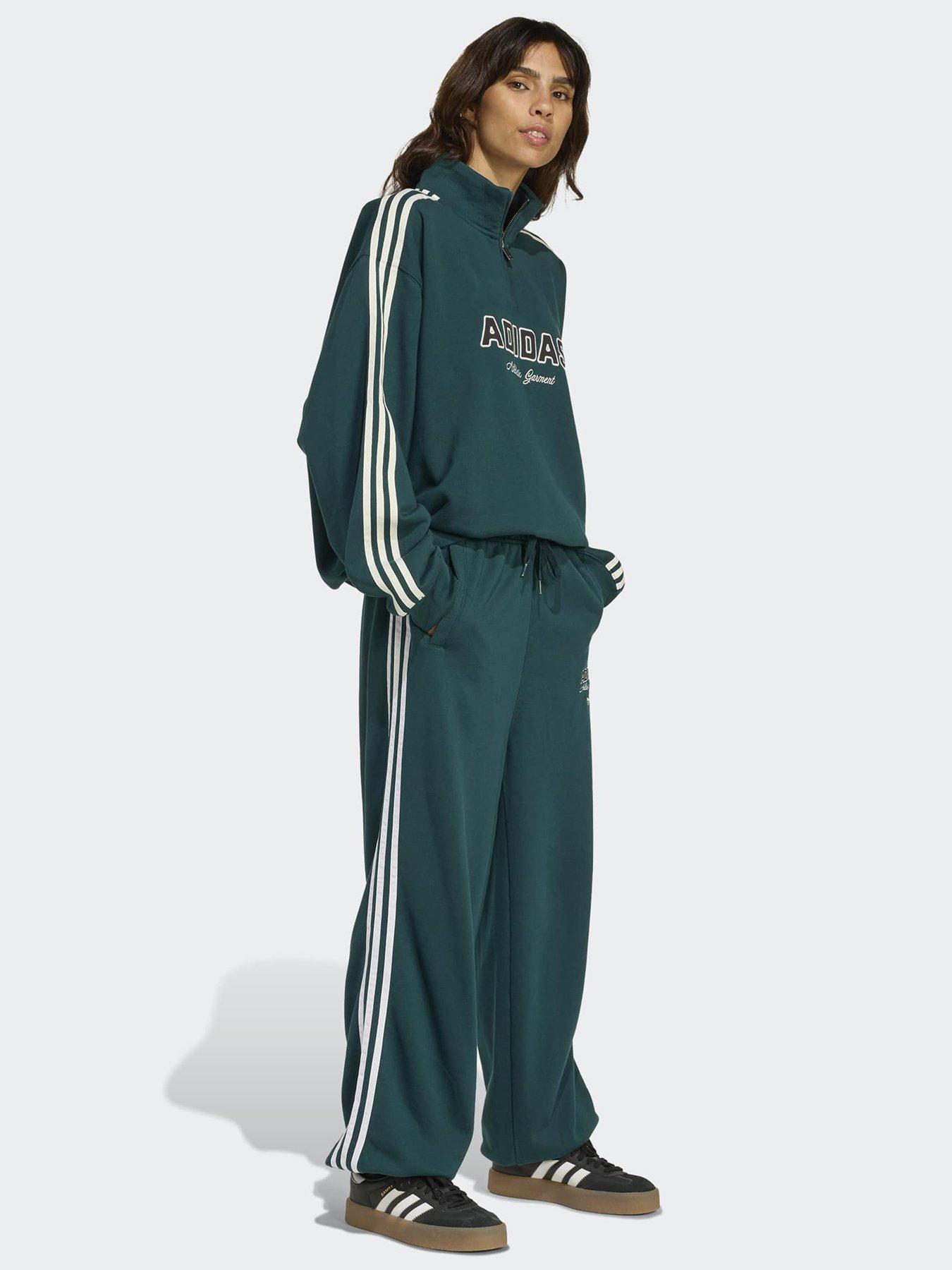 Image 3 of 5 of adidas Originals Womens Graphic Sweatpant - Green