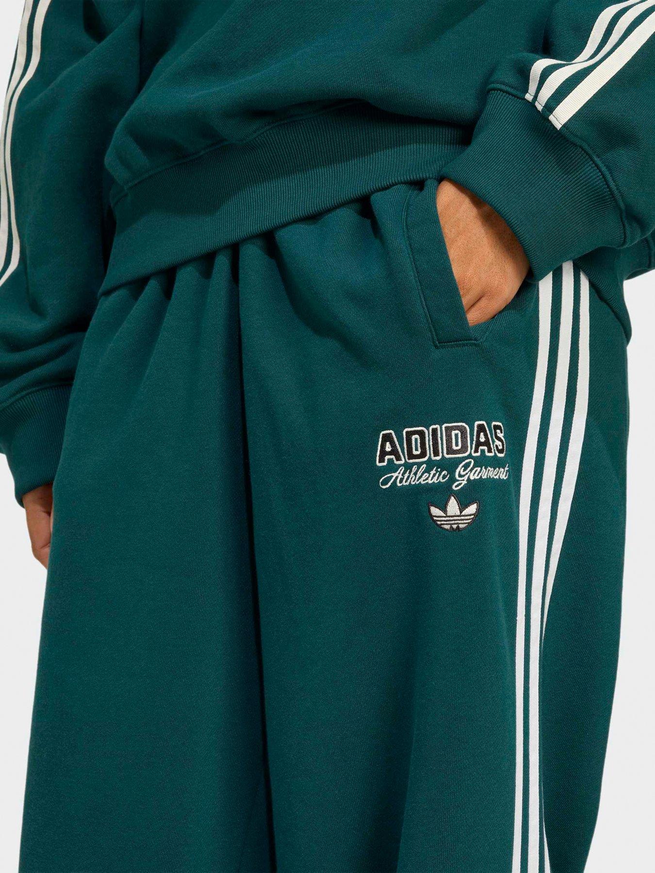 Image 4 of 5 of adidas Originals Womens Graphic Sweatpant - Green