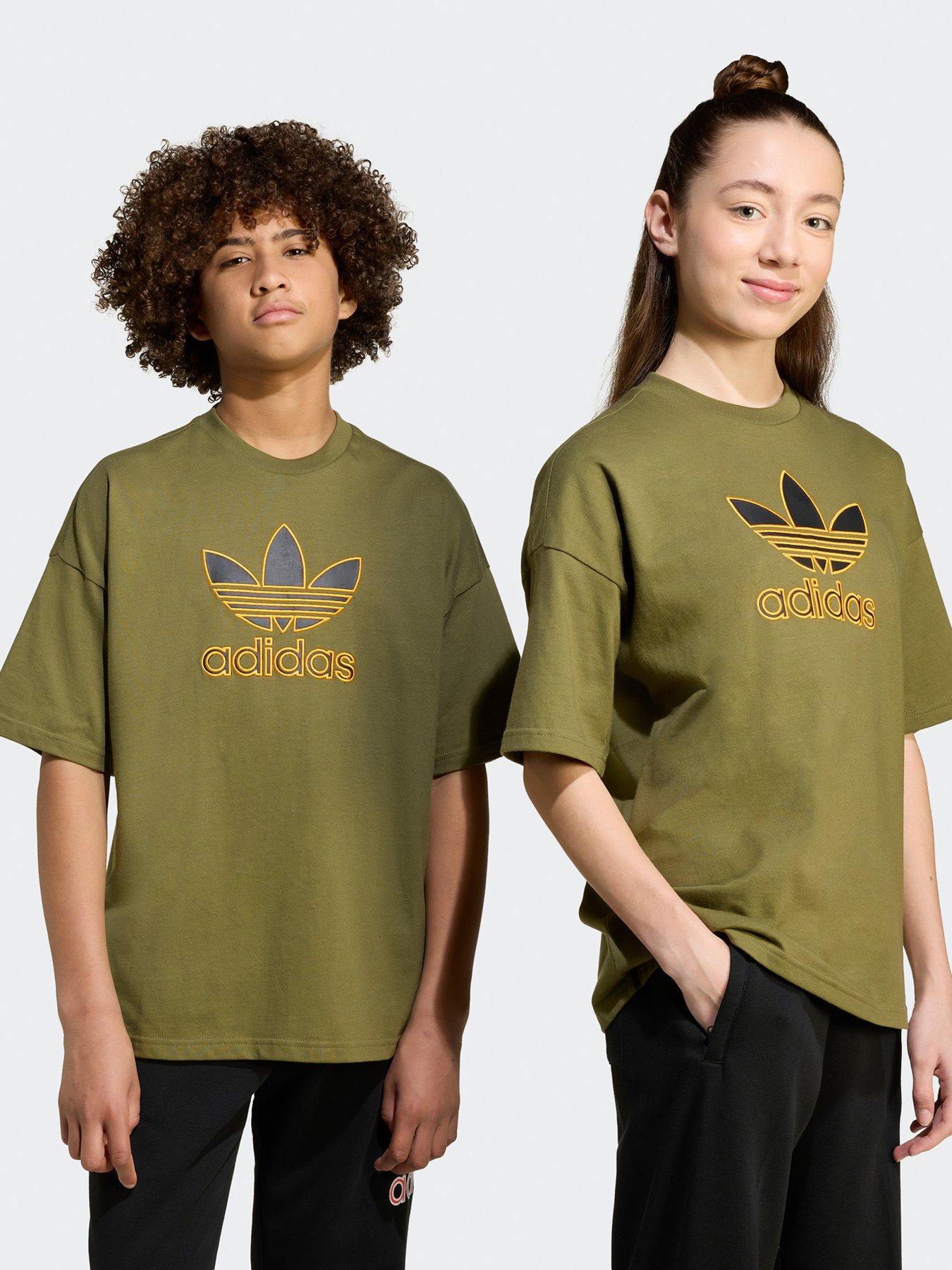 adidas-originals-junior-boys-oversize-trefoil-t-shirt-green