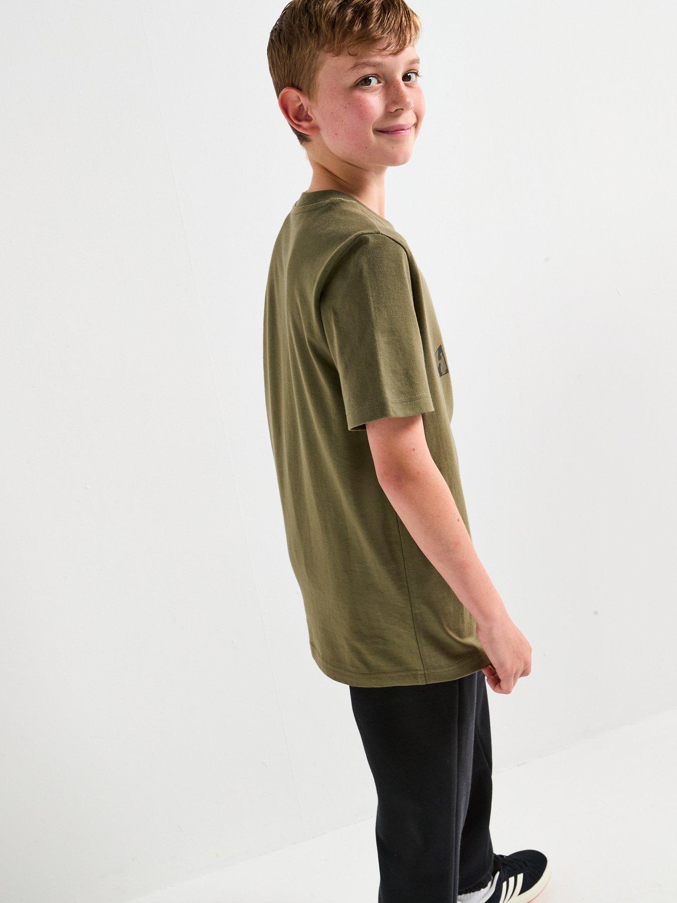 Image 2 of 6 of adidas Sportswear Junior Unisex Graphic T-shirt-green