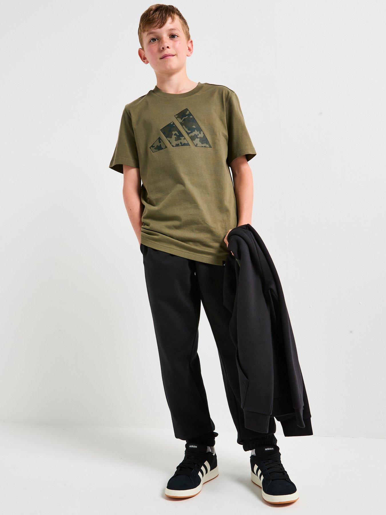 Image 3 of 6 of adidas Sportswear Junior Unisex Graphic T-shirt-green