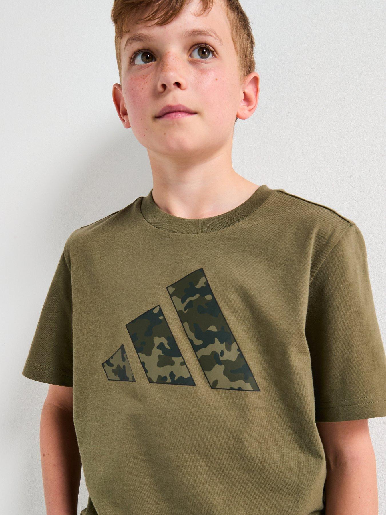 Image 4 of 6 of adidas Sportswear Junior Unisex Graphic T-shirt-green