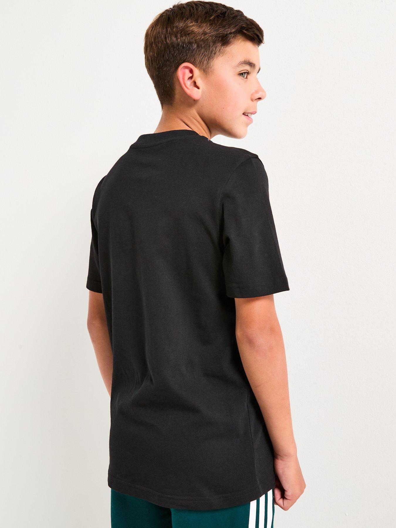 Image 2 of 6 of adidas Sportswear Junior Boys Graphic T-shirt - Black