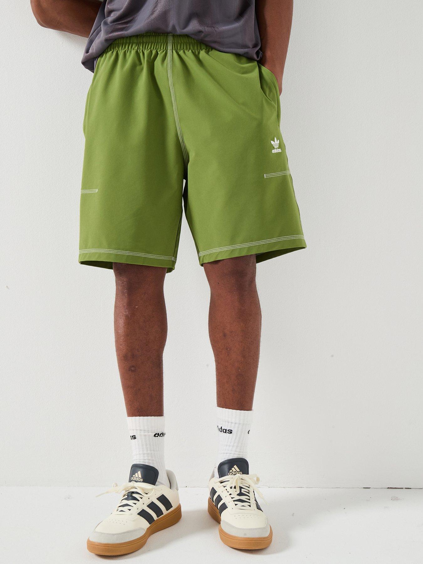 adidas Originals Men's Trefoil Essentials Shorts - Green