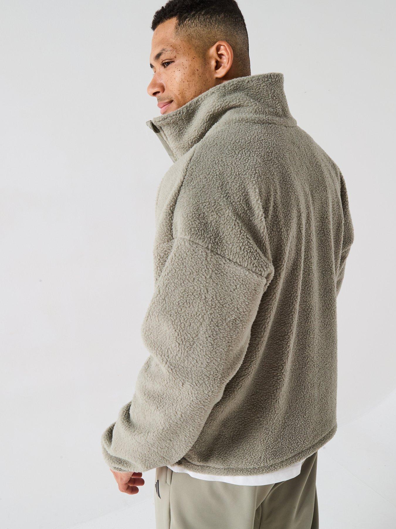 adidas Sportswear Men's City Tech High Pile Fleece Full-Zip