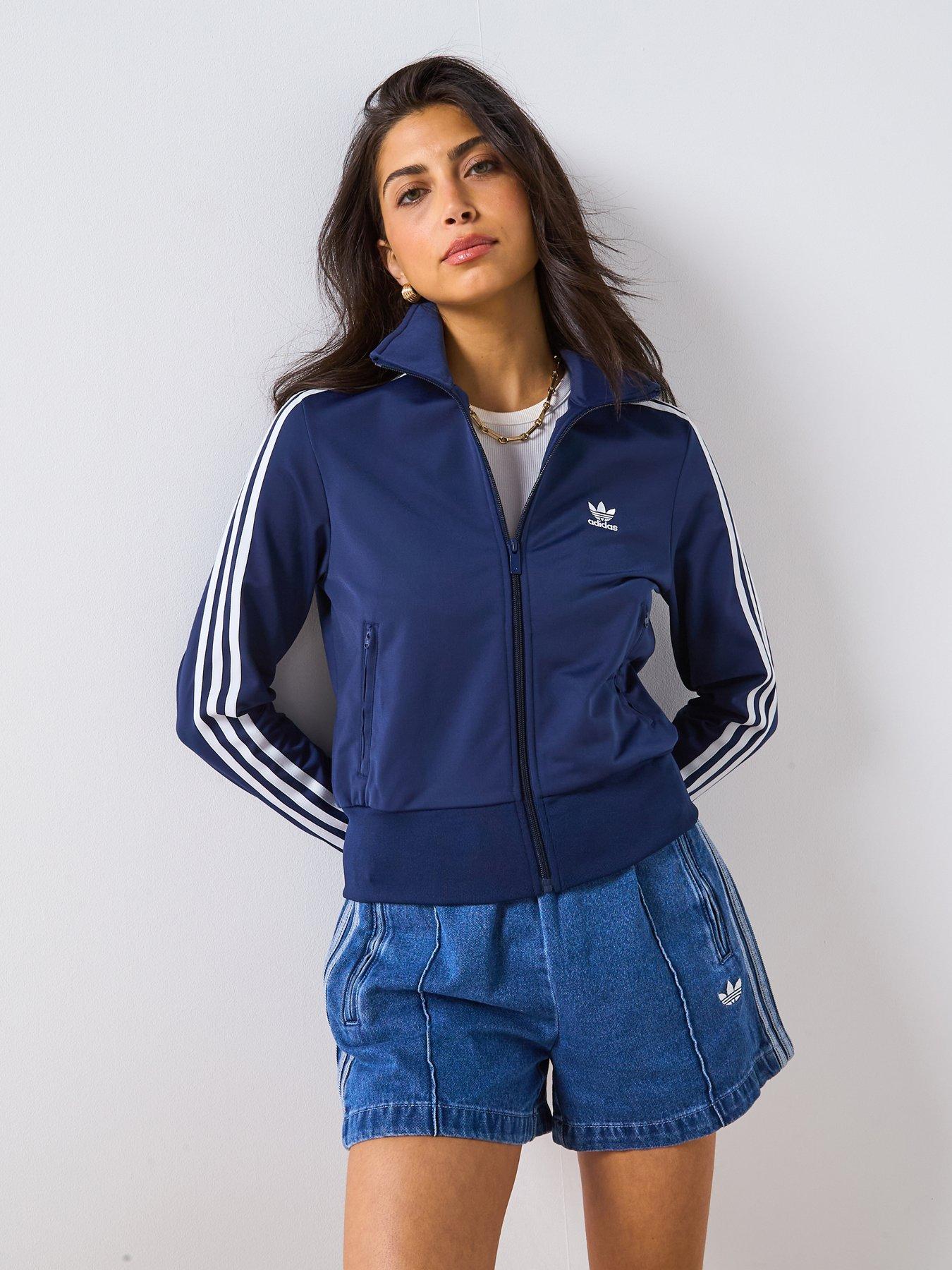  image of adidas-originals-womens-firebird-adicolor-track-top-blue