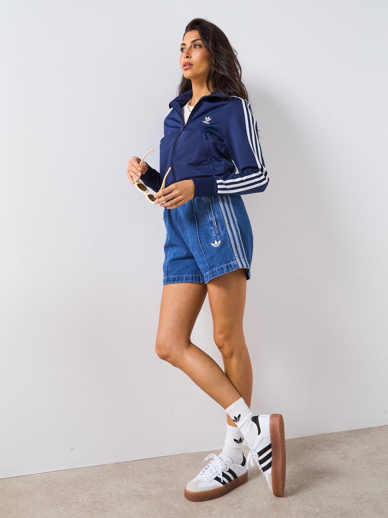  image of adidas-originals-womens-firebird-adicolor-track-top-blue