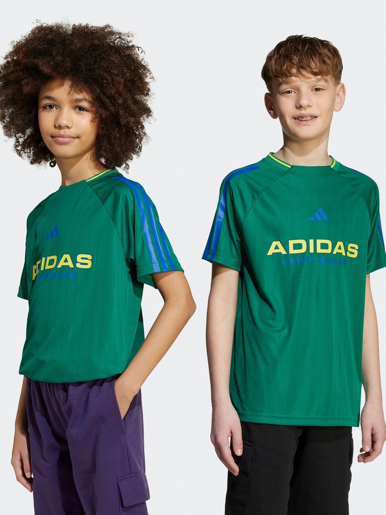 Image 1 of 5 of adidas Sportswear Junior Boys House Of Trio T-Shirt- Red