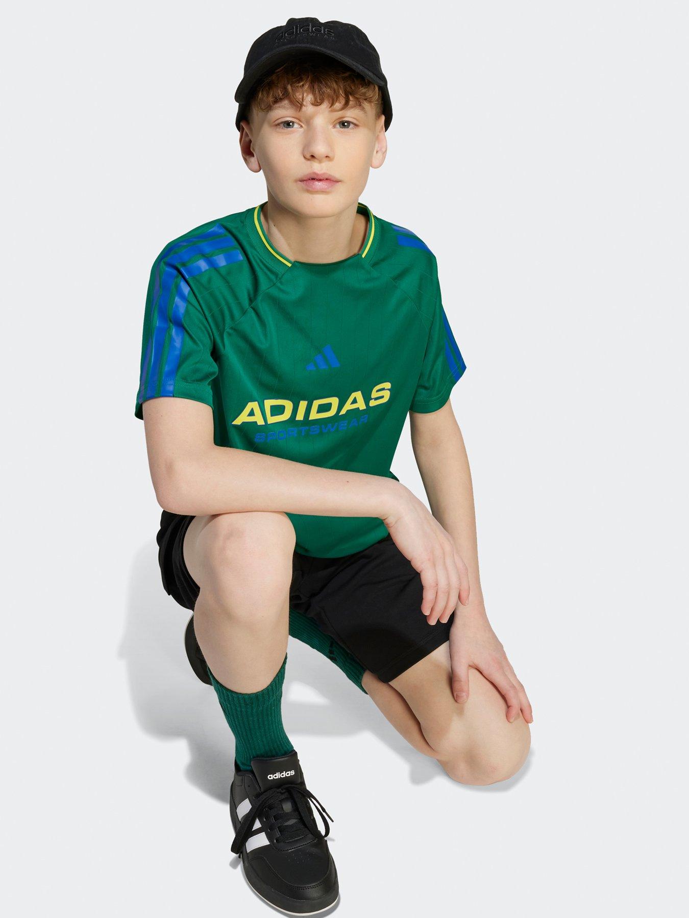 Image 5 of 5 of adidas Sportswear Junior Boys House Of Trio T-Shirt- Red