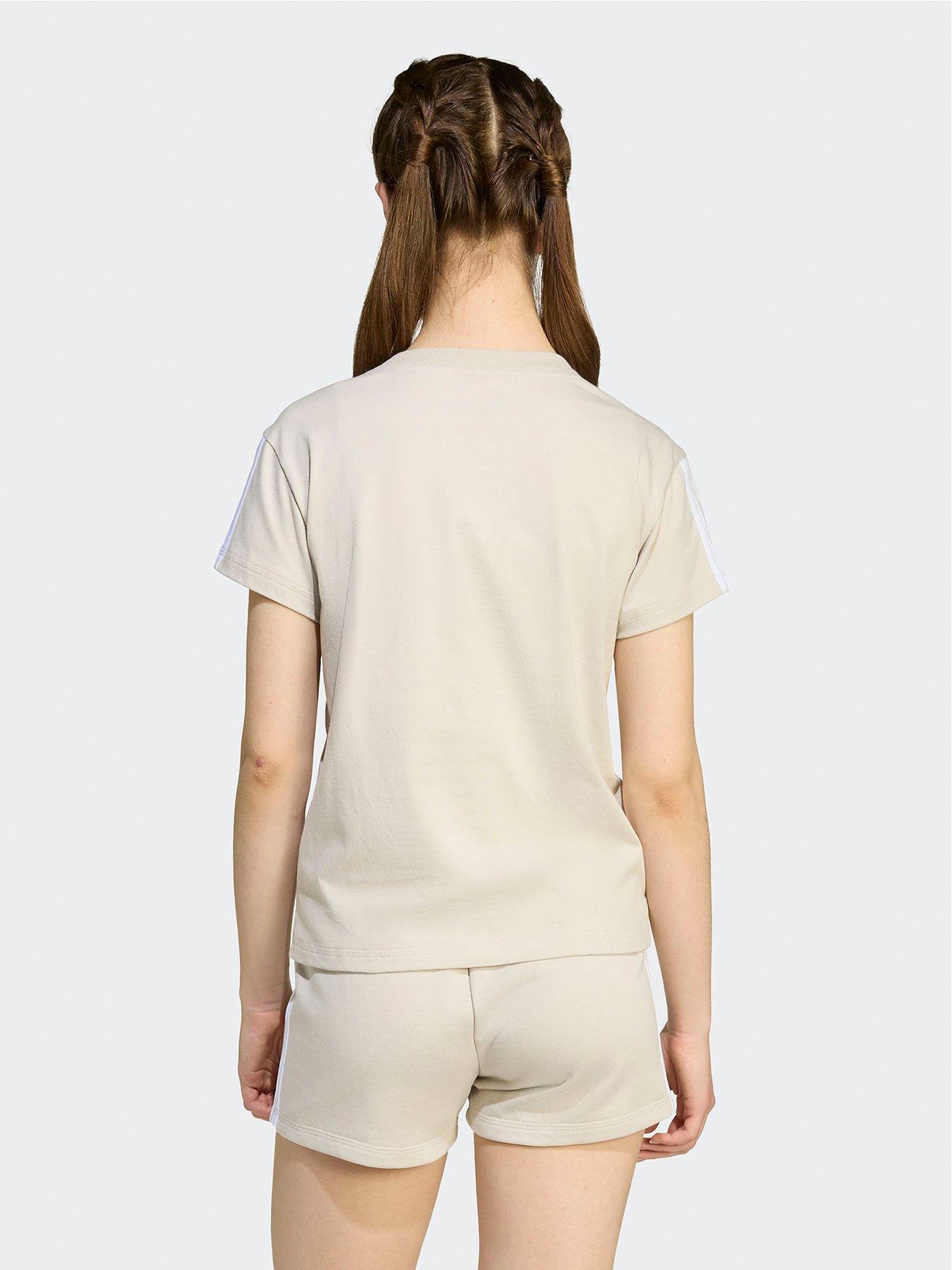 Image 2 of 5 of adidas Sportswear Junior Girls Essentials T-shirt - Grey