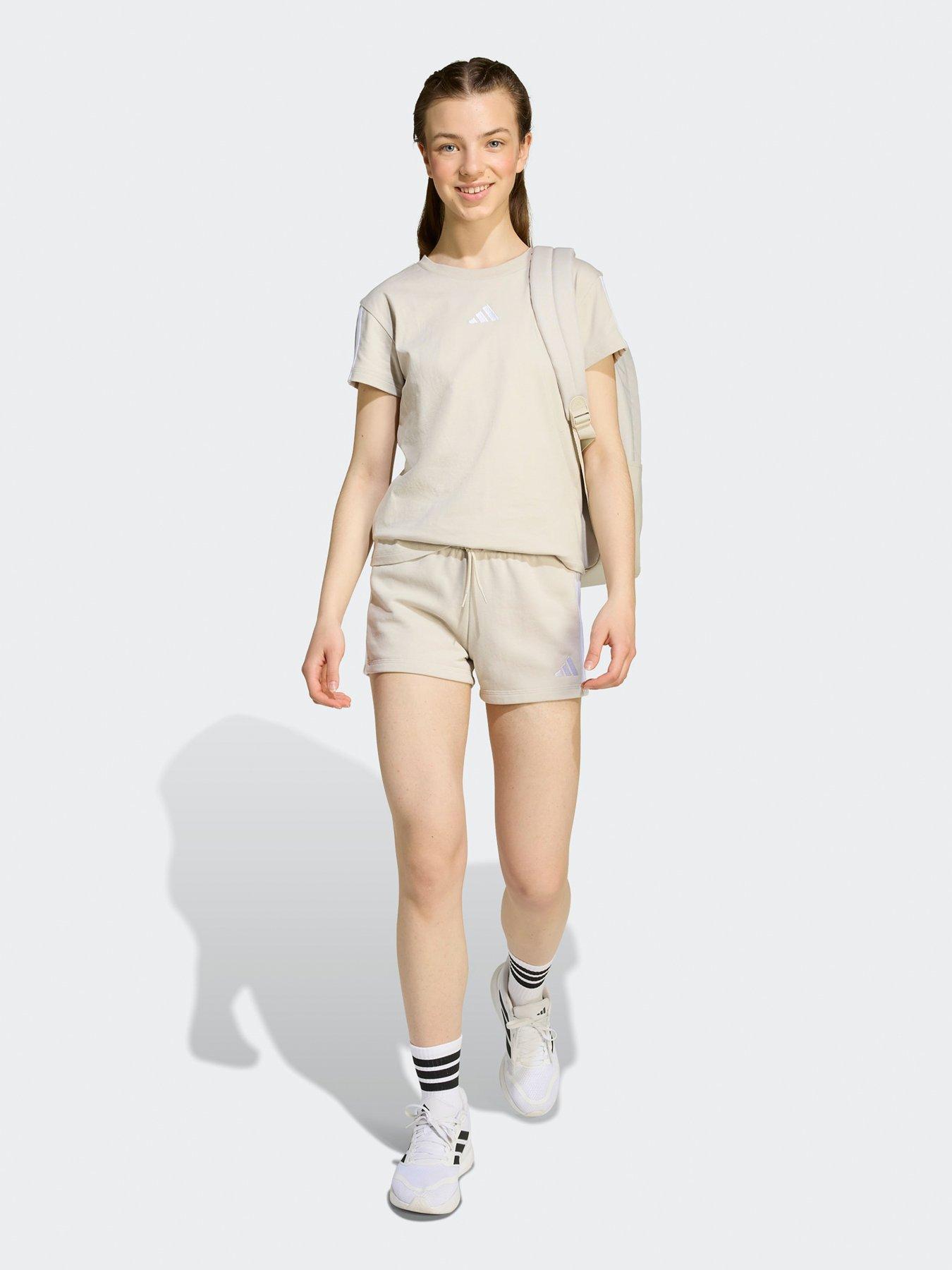 Image 3 of 5 of adidas Sportswear Junior Girls Essentials T-shirt - Grey