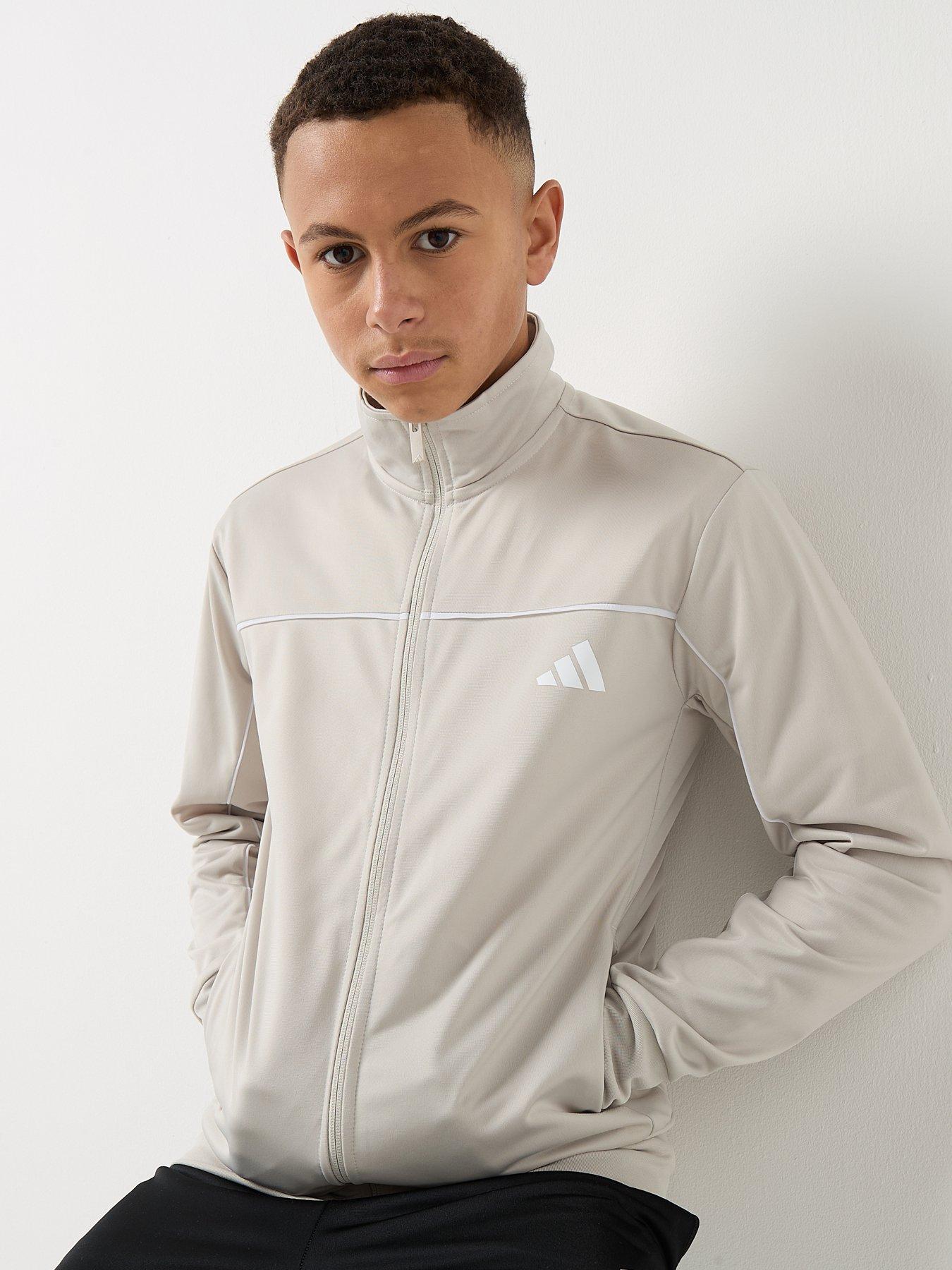 adidas Sportswear Junior Unisex Tricot Tracksuit-grey