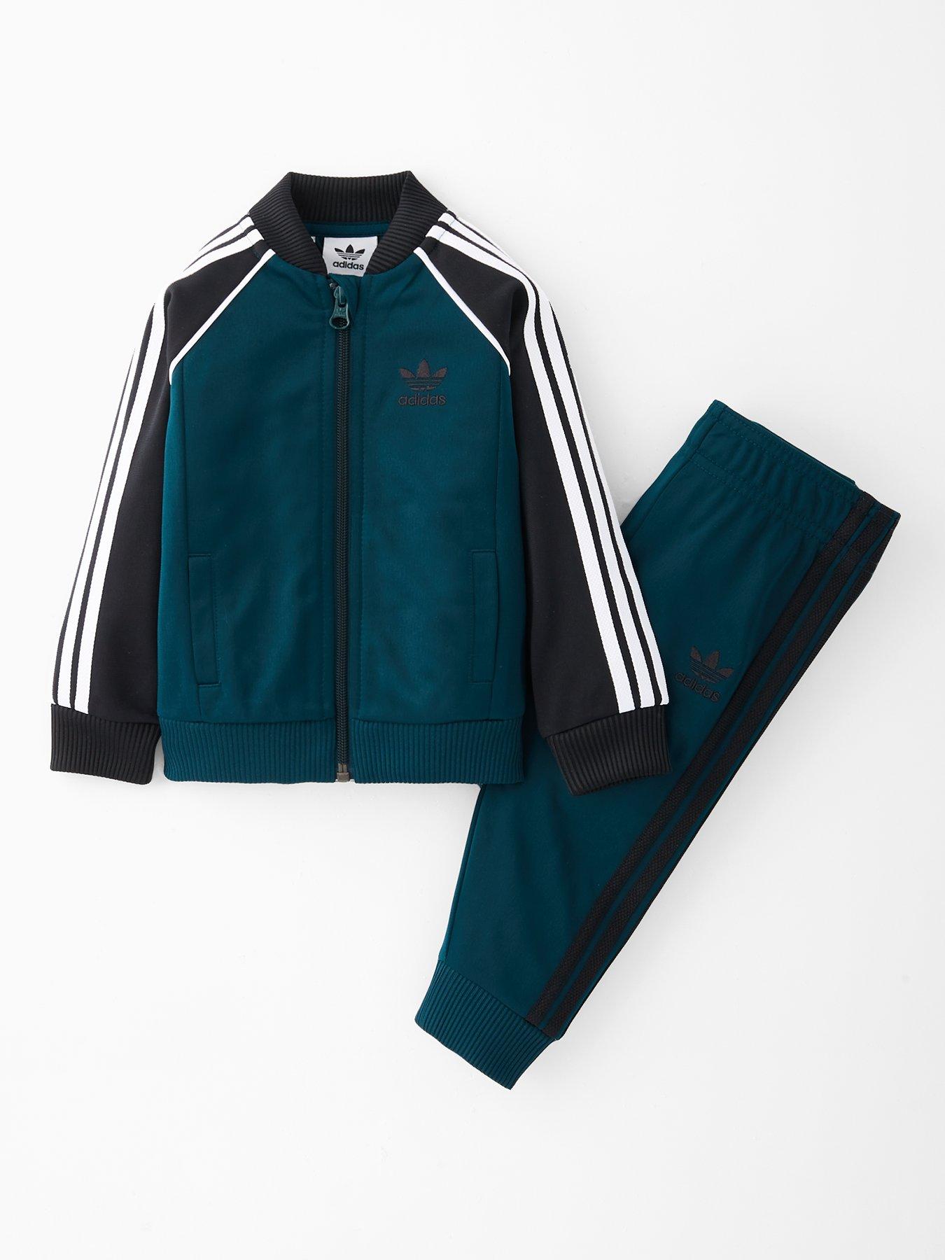 adidas-originals-infant-unisex-sst-tracksuit-green