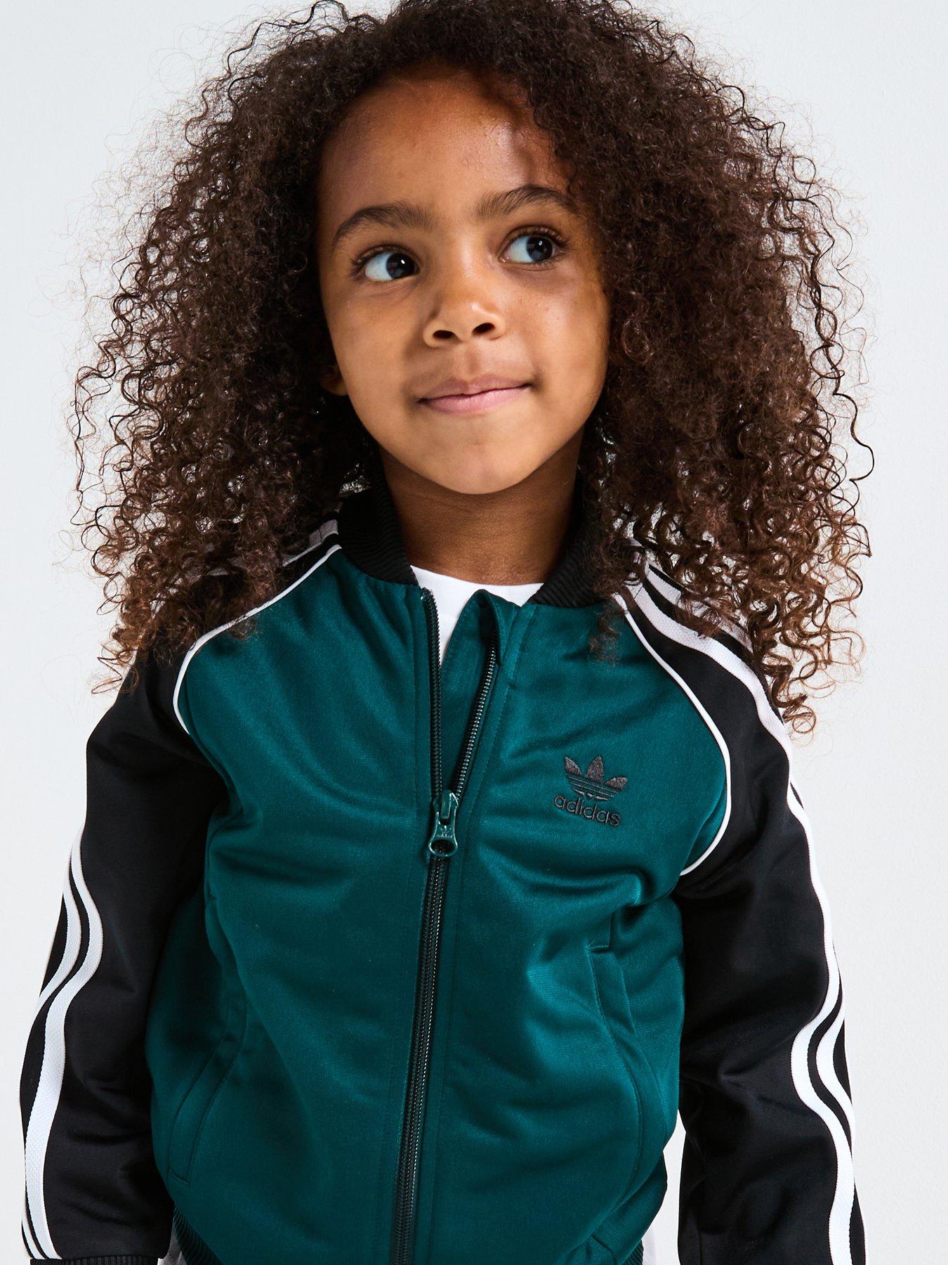 Image 4 of 6 of adidas Originals Kids Unisex Sst Tracksuit - Green