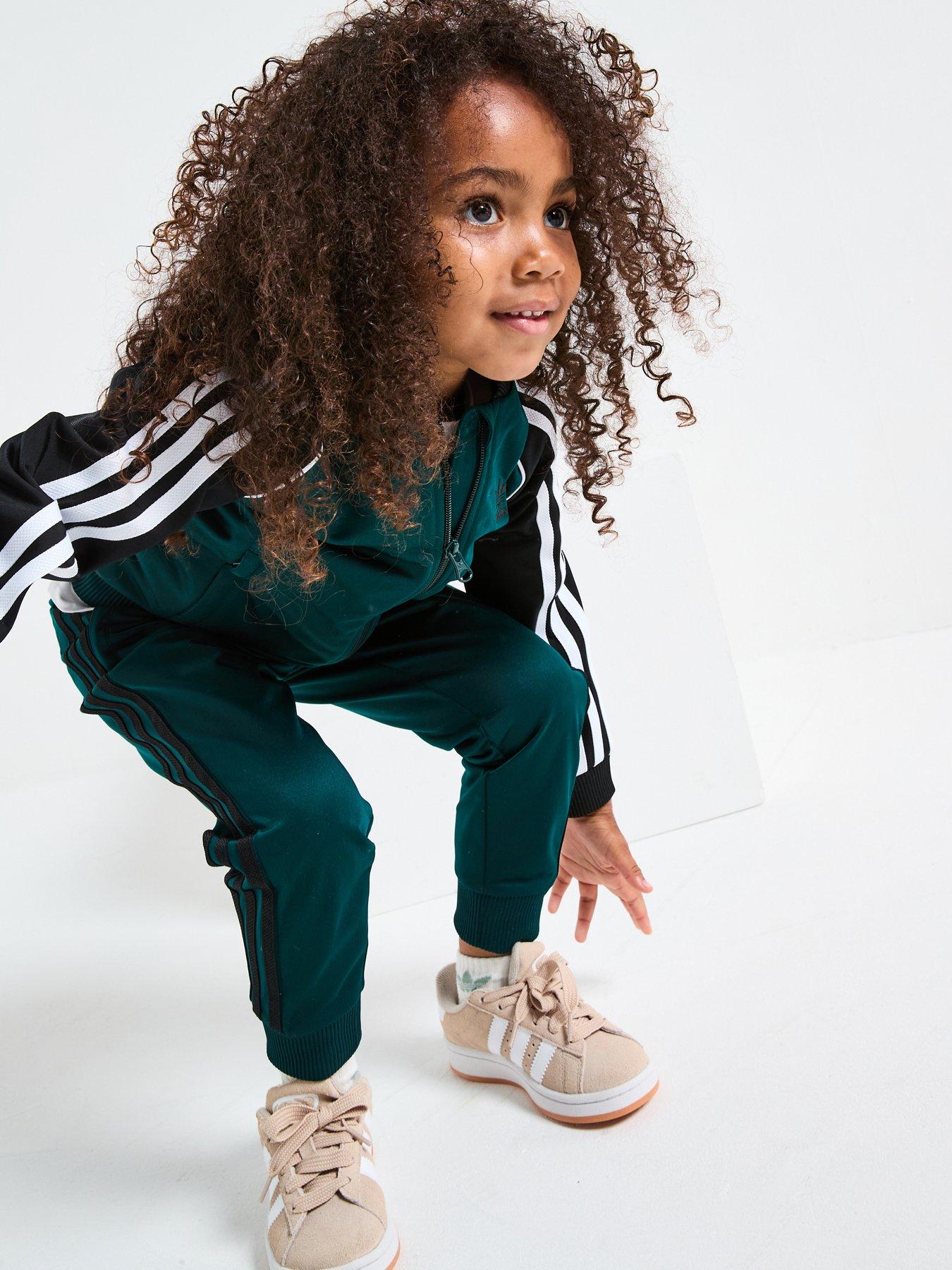 Image 5 of 6 of adidas Originals Kids Unisex Sst Tracksuit - Green