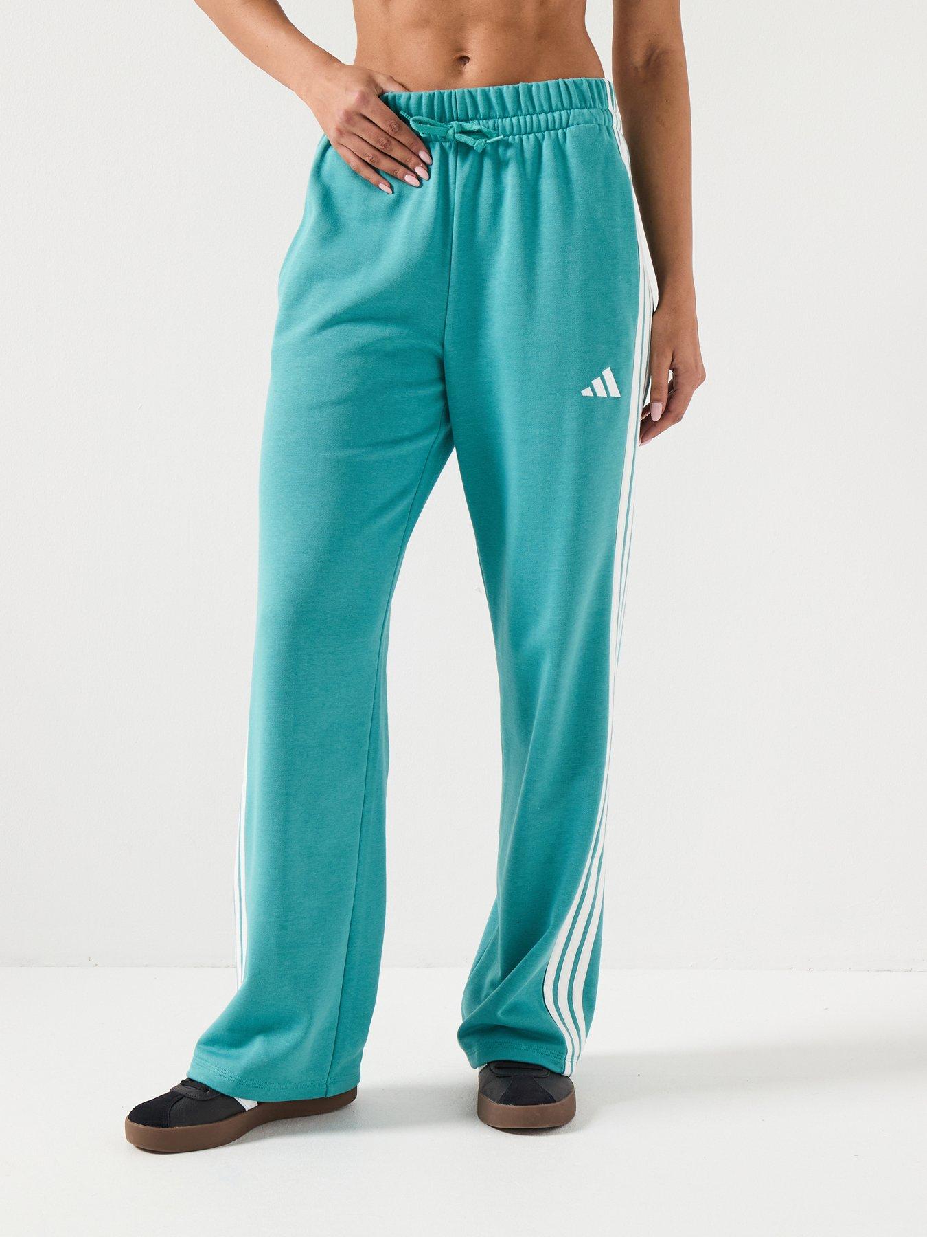 adidas Sportswear Women's Essentials 3-Stripes French Terry Joggers - Blue
