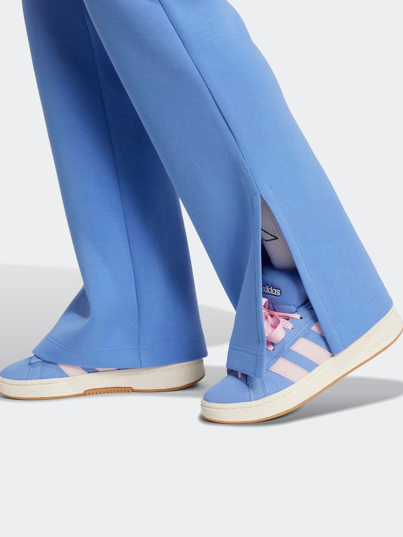 Image 5 of 6 of adidas Sportswear Women's All Szn Soft Lux Flared Pants - Blue