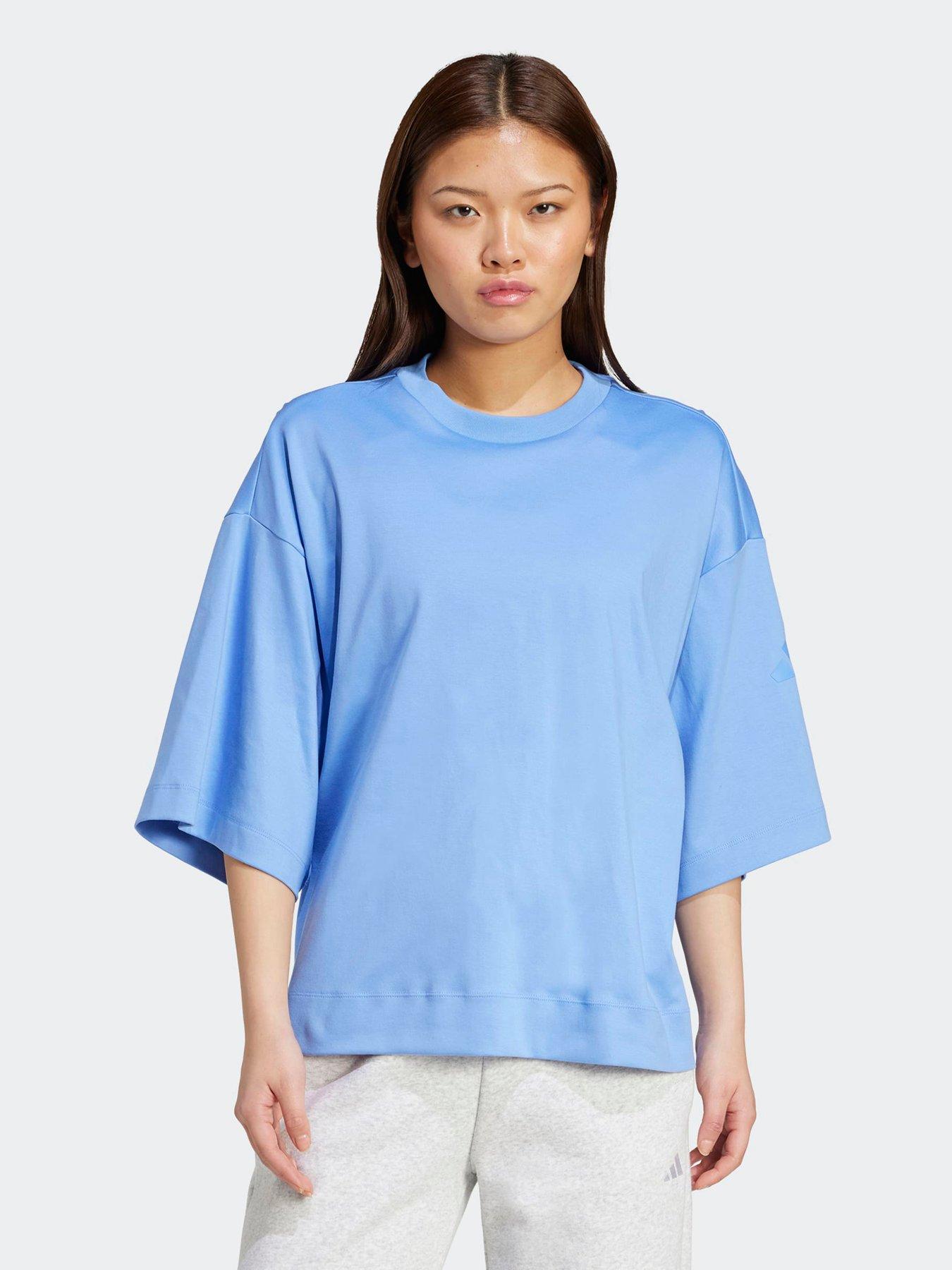 adidas Sportswear Women's All Szn Soft Lux Loose T-Shirt - Blue