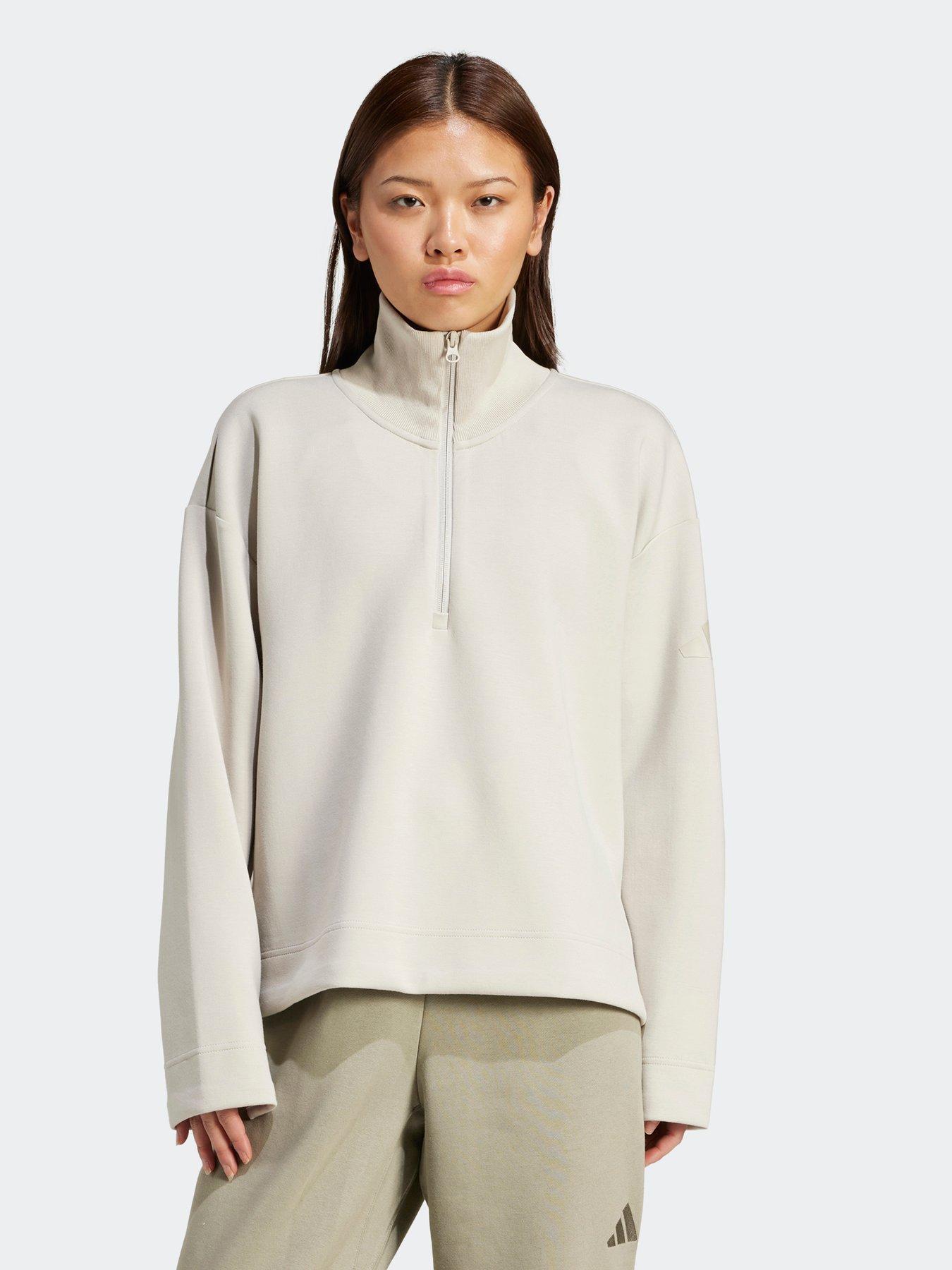 undefined Women's All Szn Soft Lux Quarter Zip - Grey
