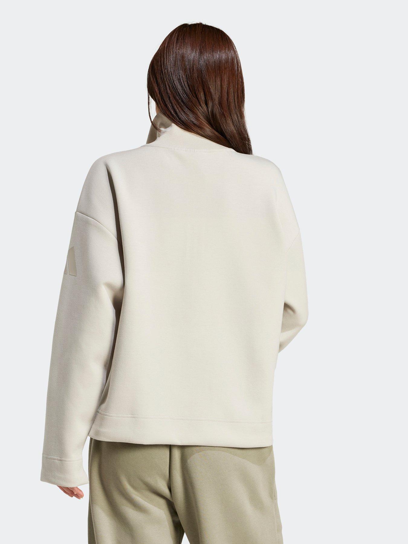 Image 2 of 5 of adidas Sportswear Women's All Szn Soft Lux Quarter Zip - Grey