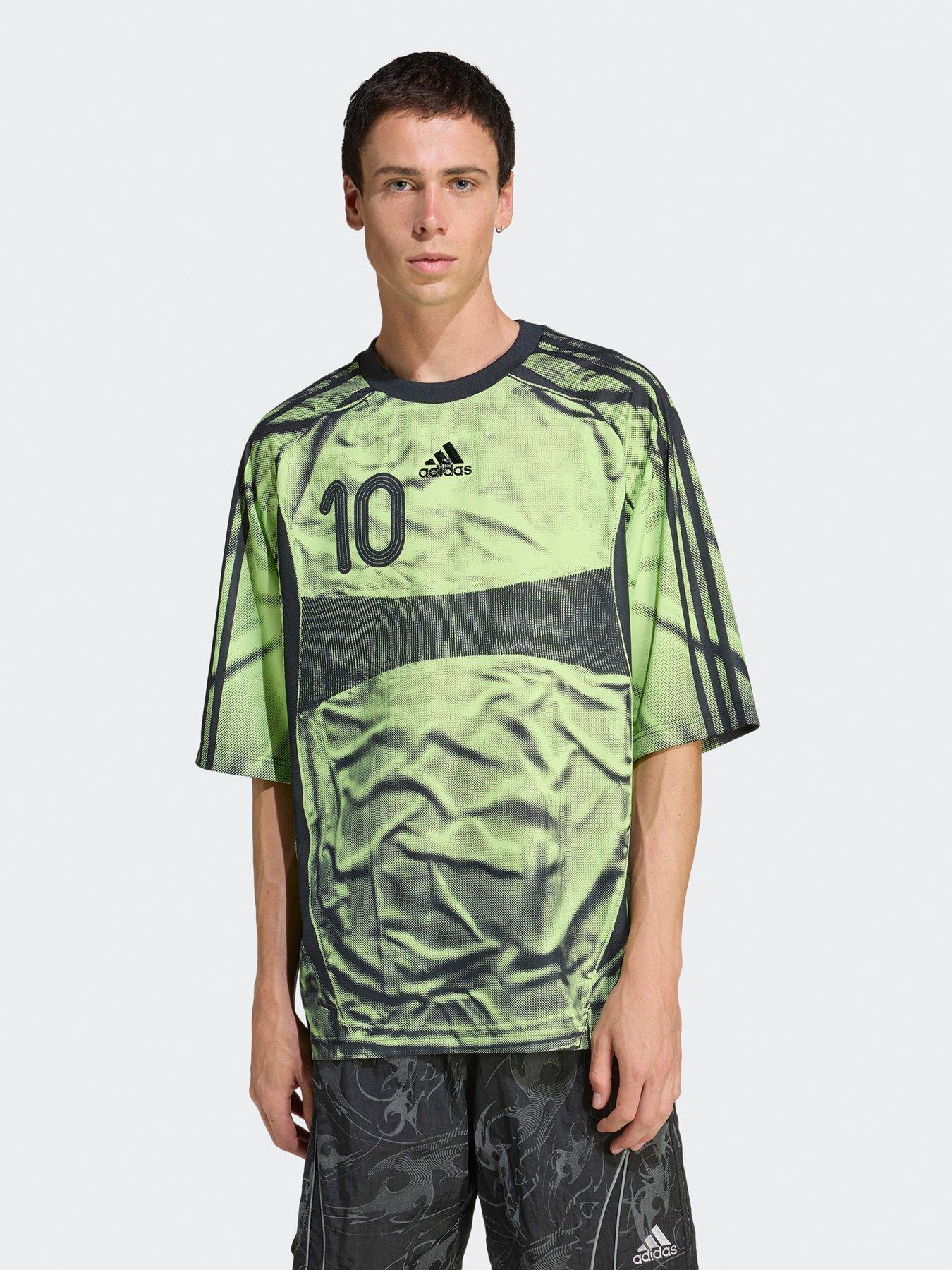 adidas Originals Mens Adilenium Teamgeist T-Shirt - Green
