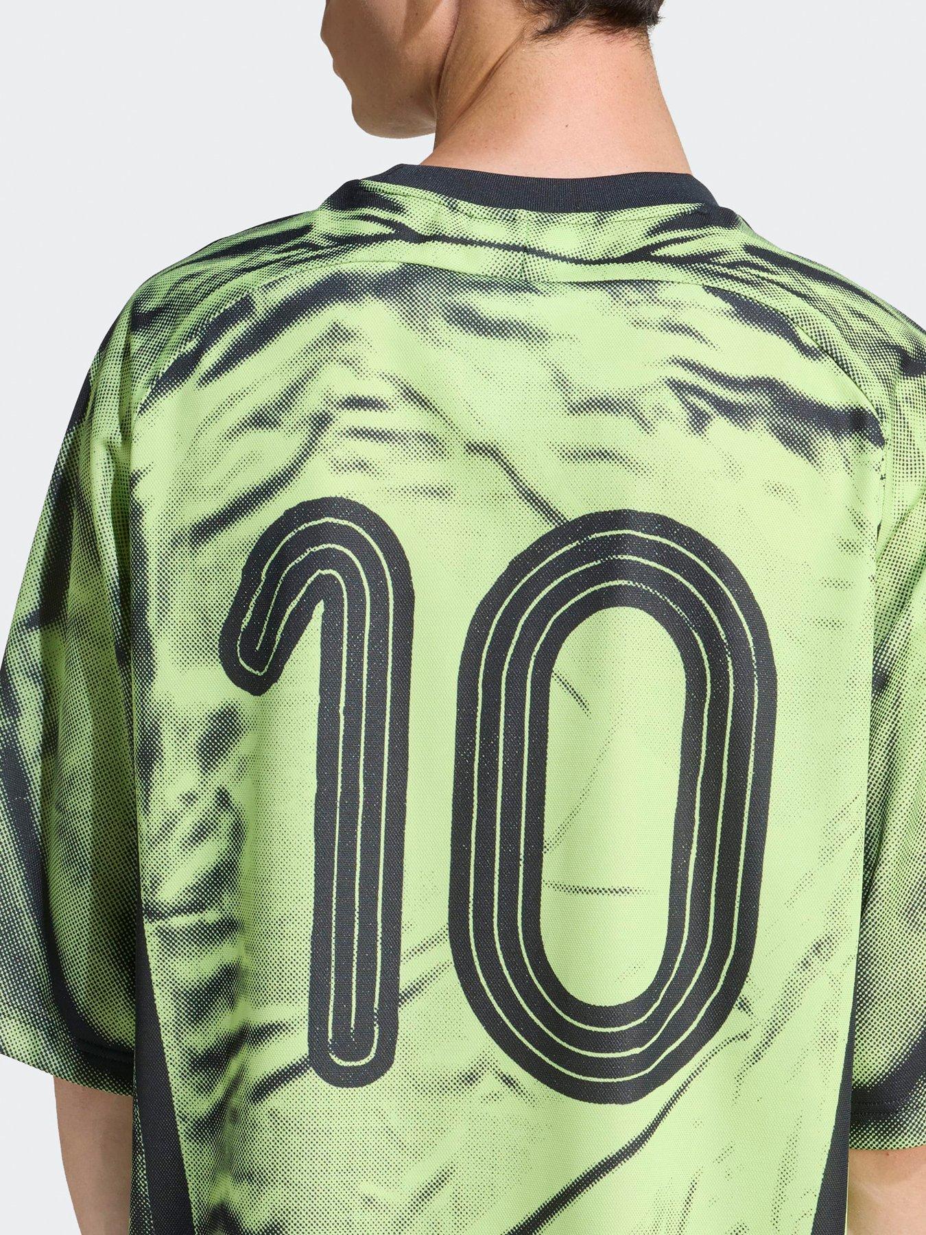 Image 4 of 5 of adidas Originals Mens Adilenium Teamgeist T-Shirt - Green