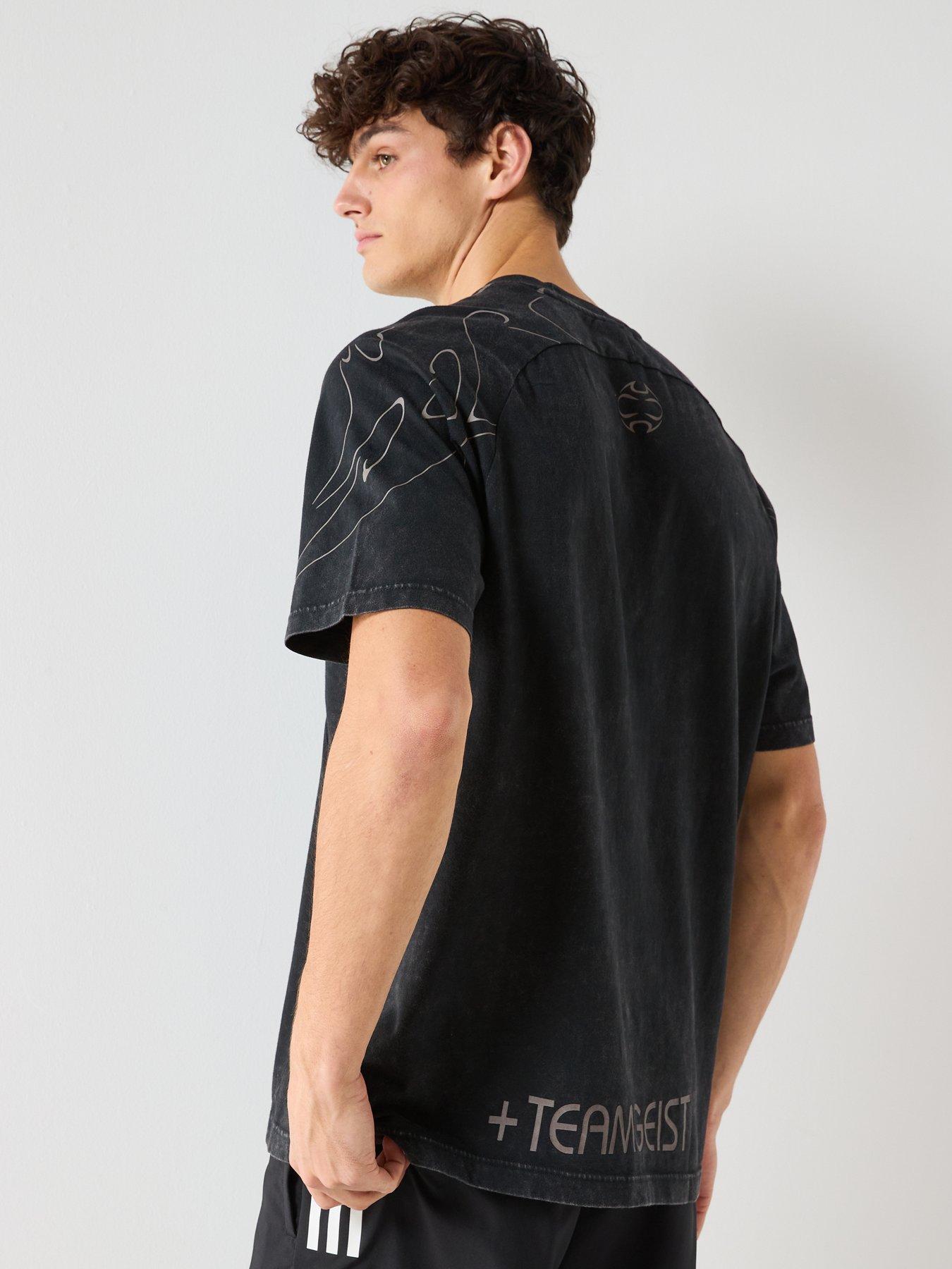 stillFront image of adidas-originals-mens-adilenium-teamgeist-short-sleeve-t-shirt-black