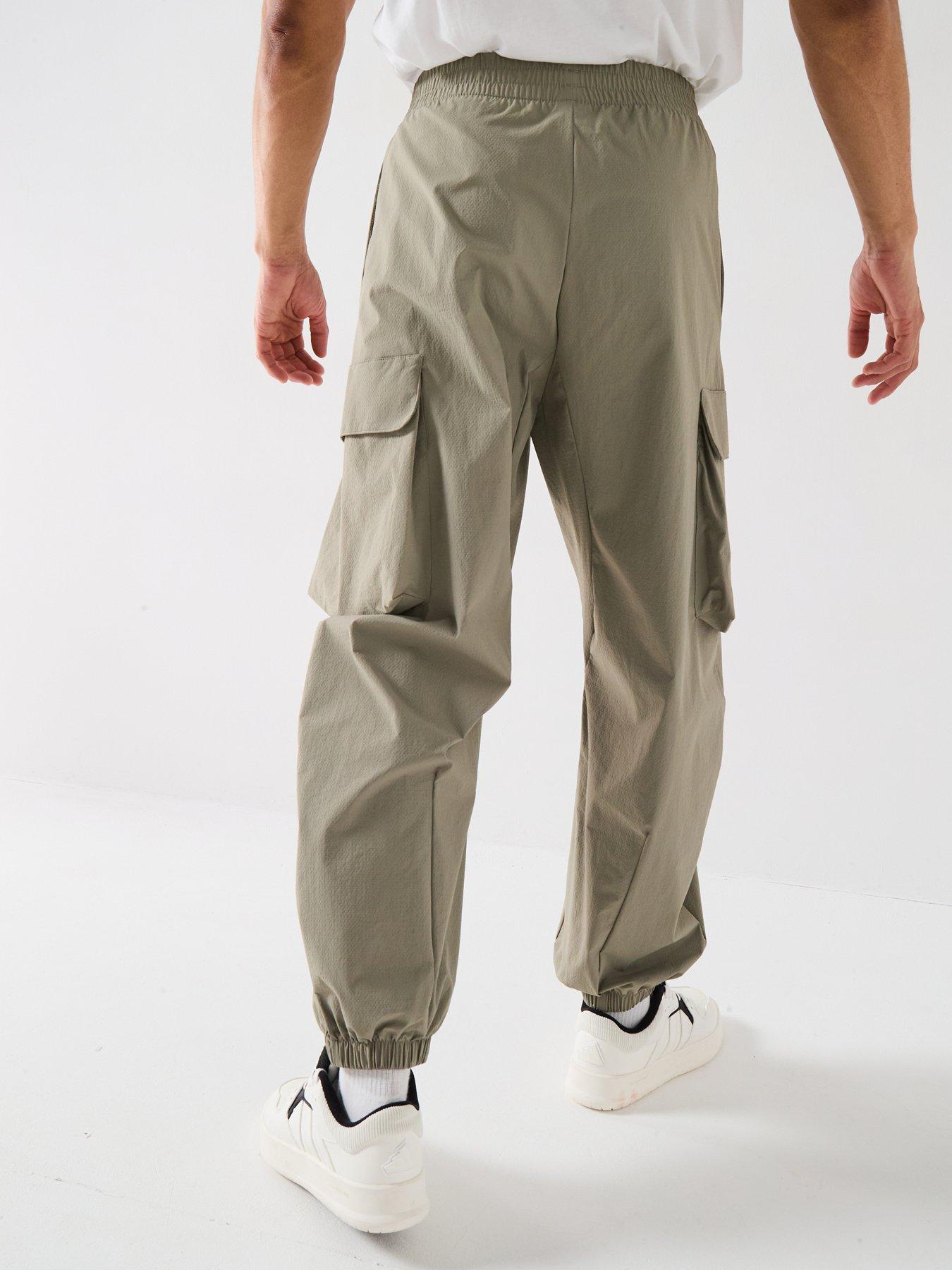  image of adidas-sportswear-mens-city-tech-windbreaker-pants-green