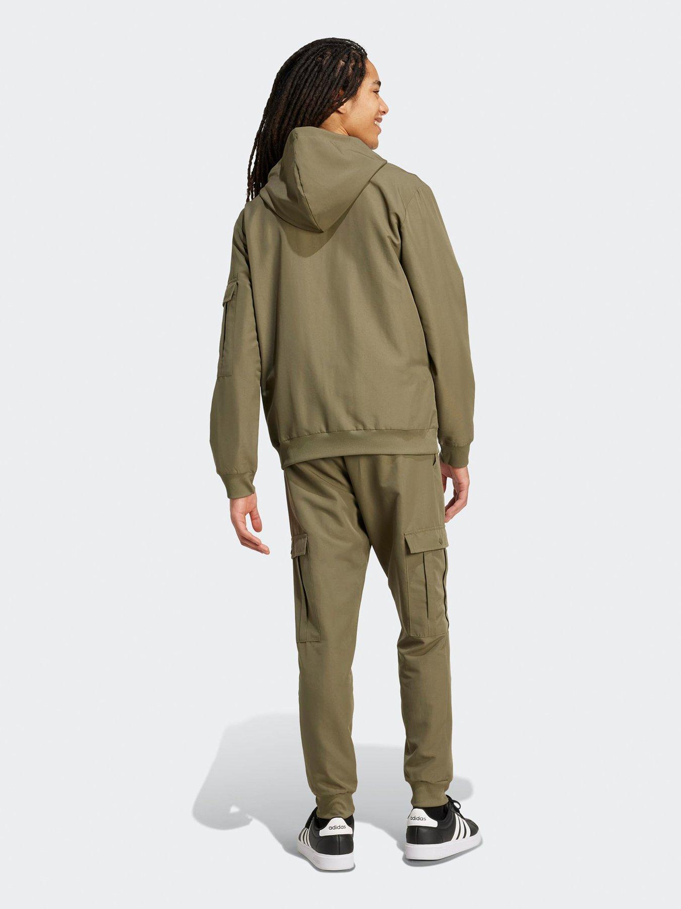 Image 2 of 5 of adidas Sportswear Men's Cargo Tracksuit - Green