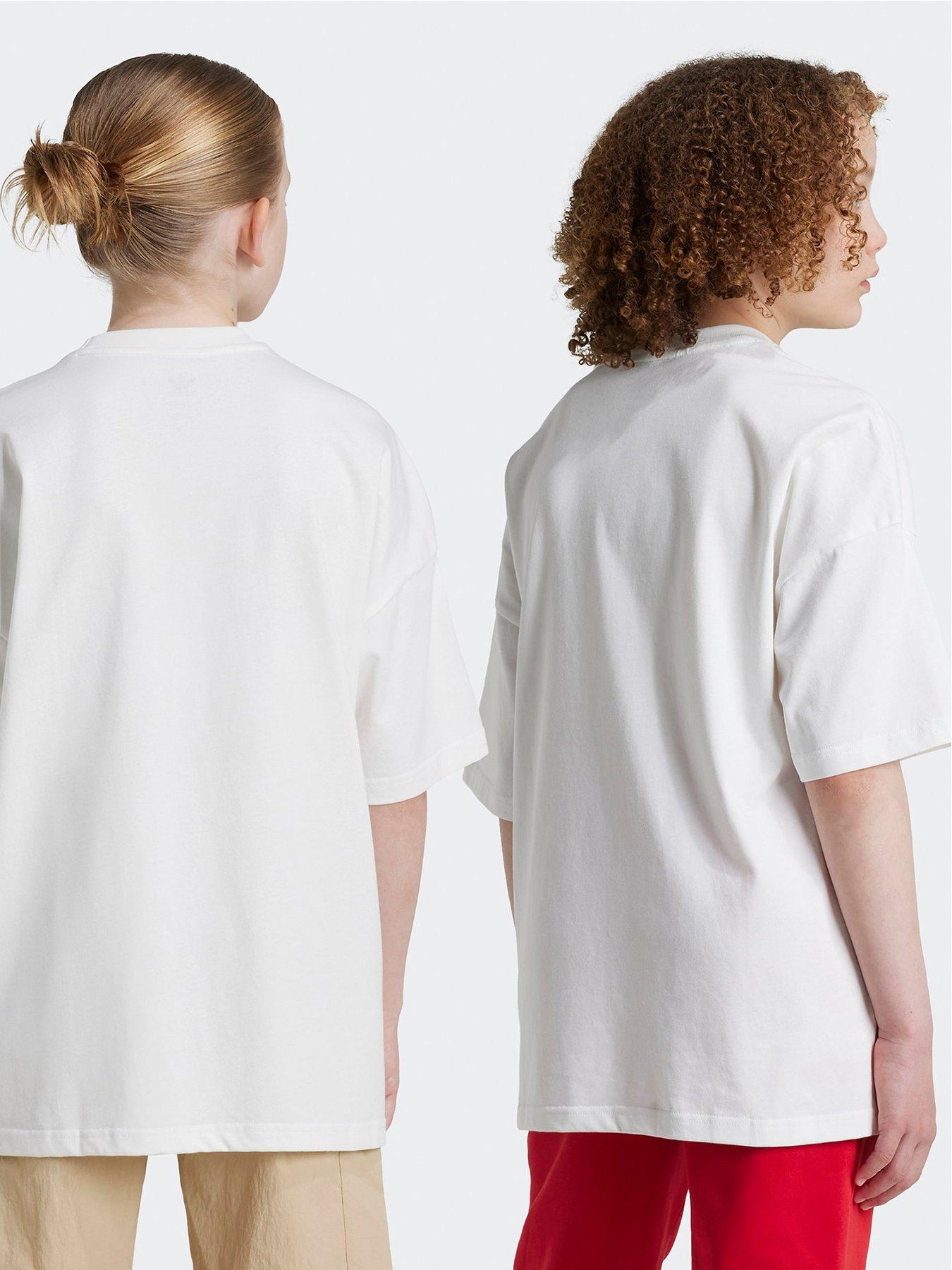Image 2 of 5 of adidas Originals Junior Unisex T-shirt - White