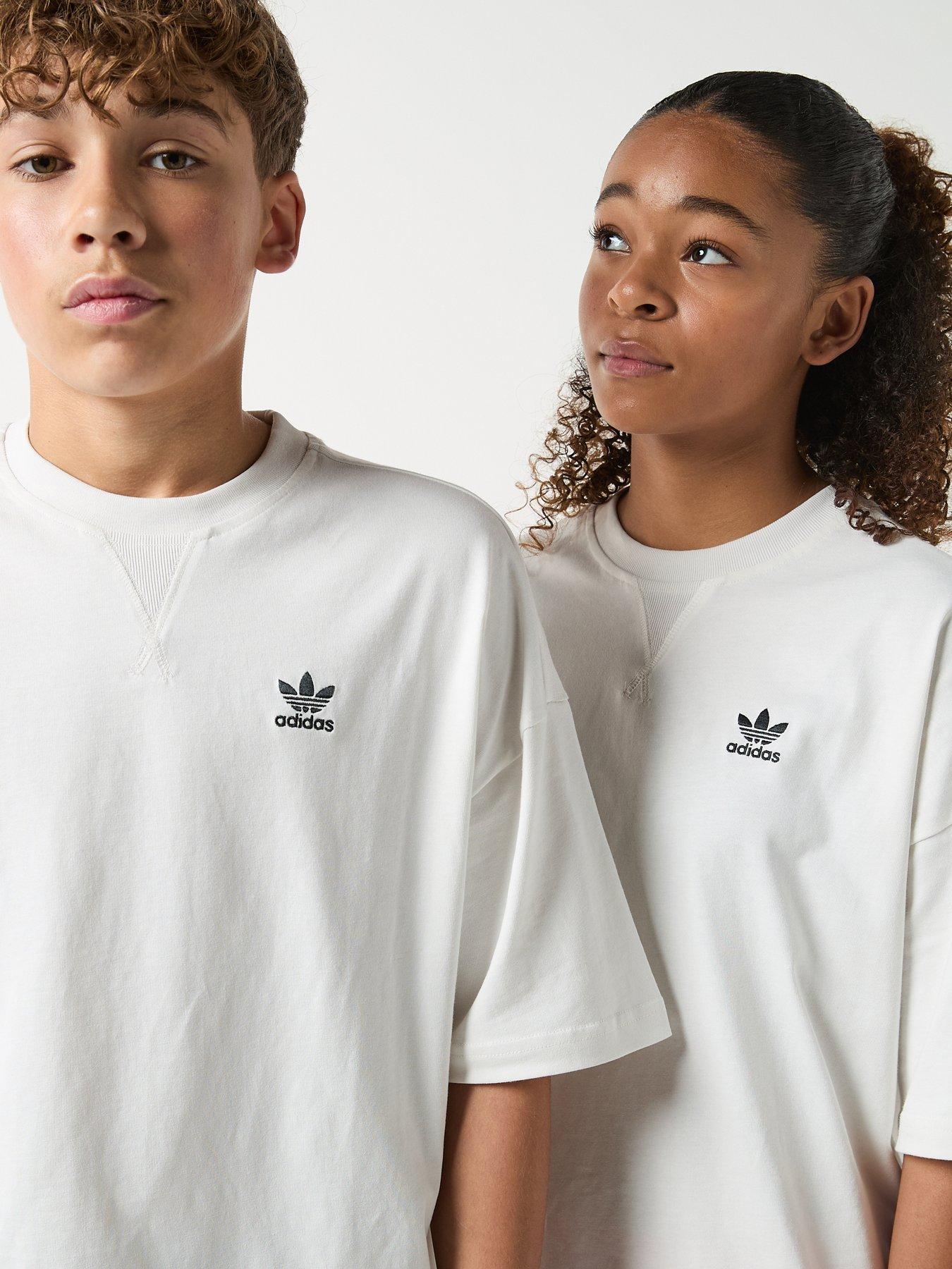 Image 4 of 6 of adidas Originals Junior Unisex T-shirt - White