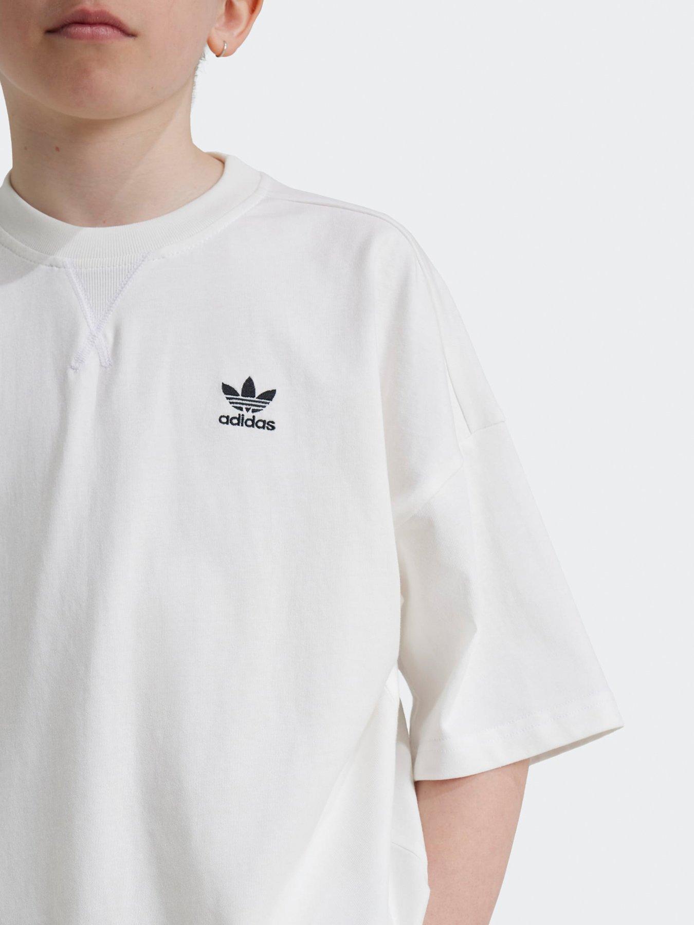 Image 4 of 5 of adidas Originals Junior Unisex T-shirt - White