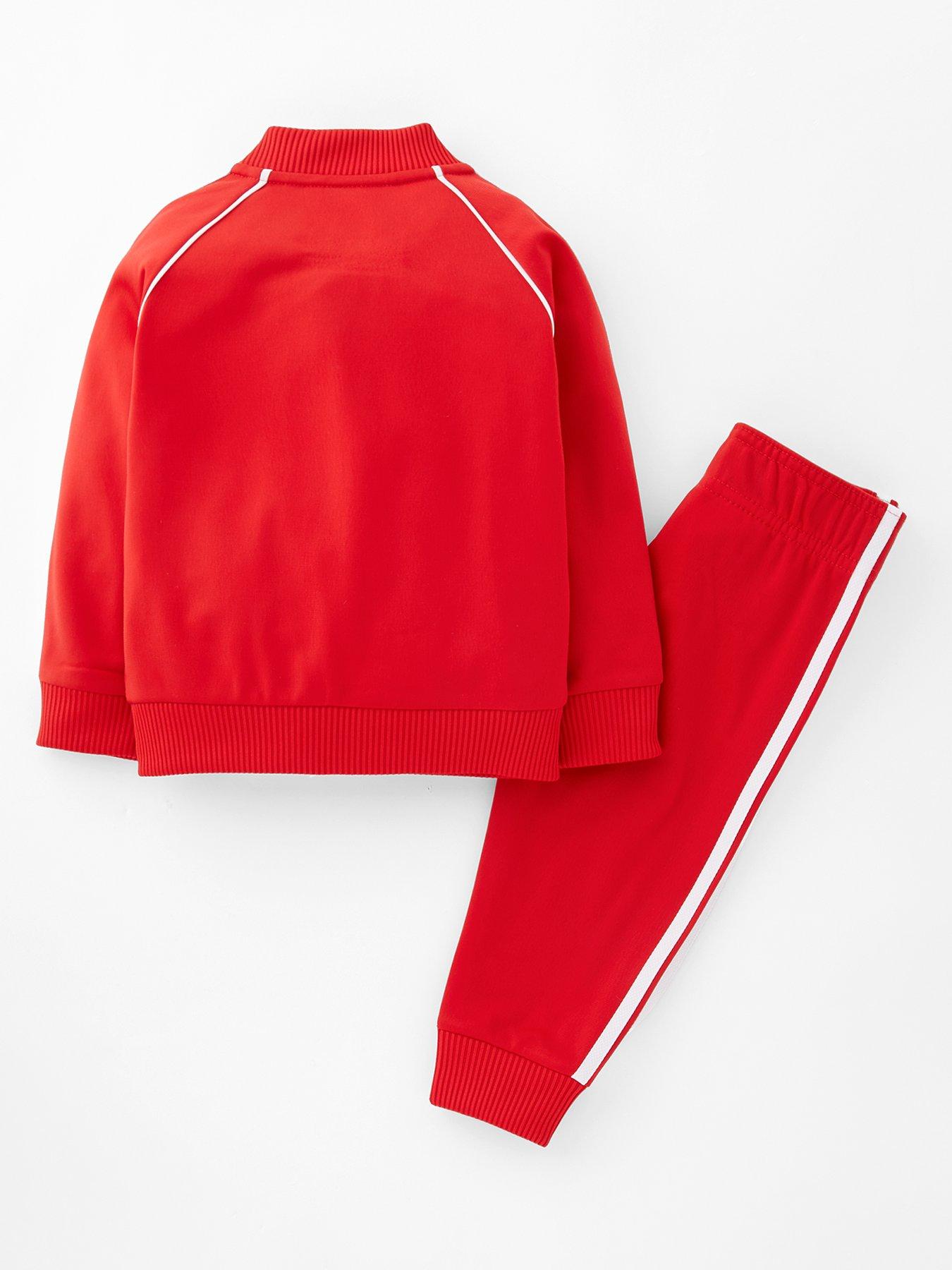 Image 2 of 6 of adidas Originals Infant Unisex Sst Tracksuit - Red