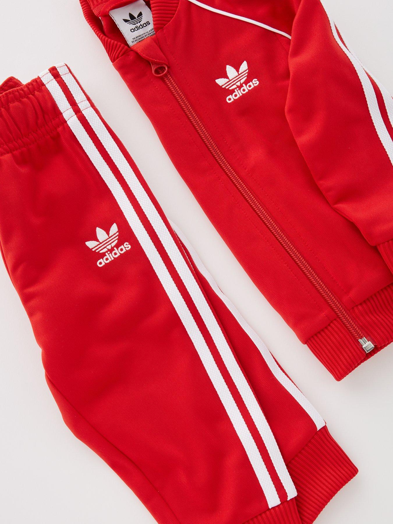 Image 6 of 6 of adidas Originals Infant Unisex Sst Tracksuit - Red
