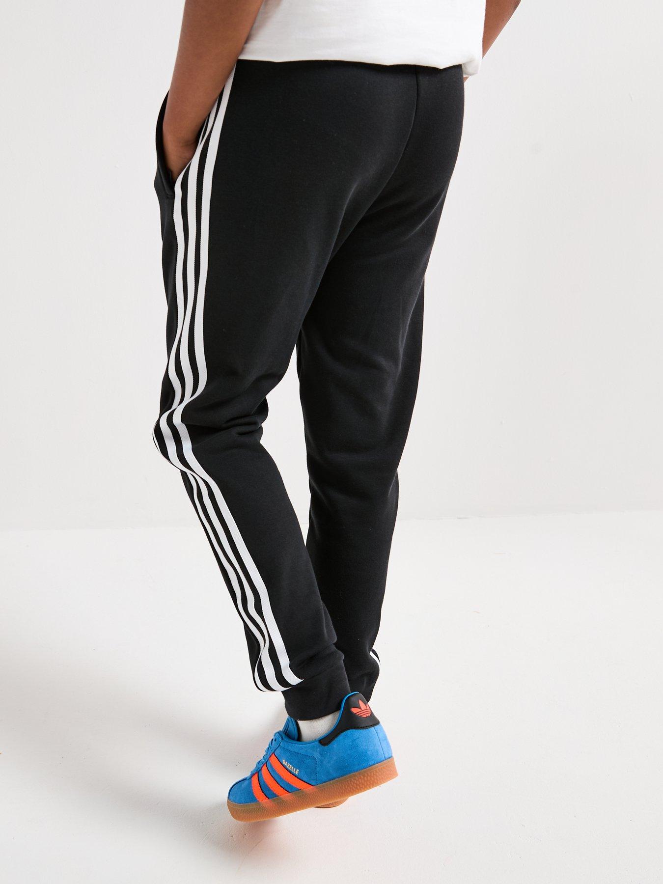 Image 2 of 6 of adidas Originals Junior Unisex Trefoil Joggers- Black