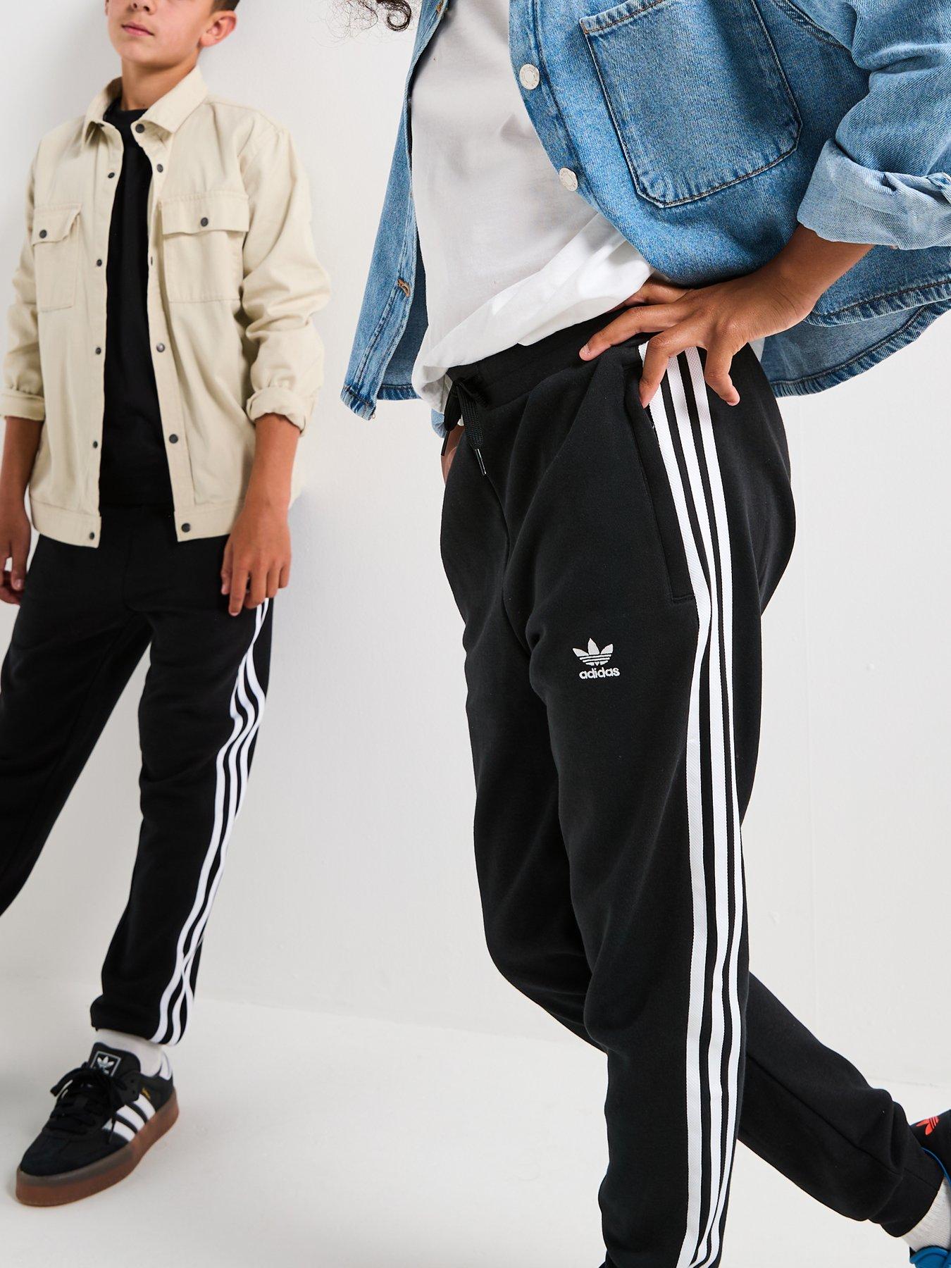 Image 4 of 6 of adidas Originals Junior Unisex Trefoil Joggers- Black