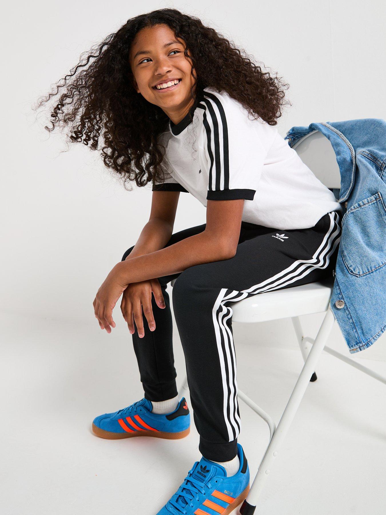 Image 5 of 6 of adidas Originals Junior Unisex Trefoil Joggers- Black