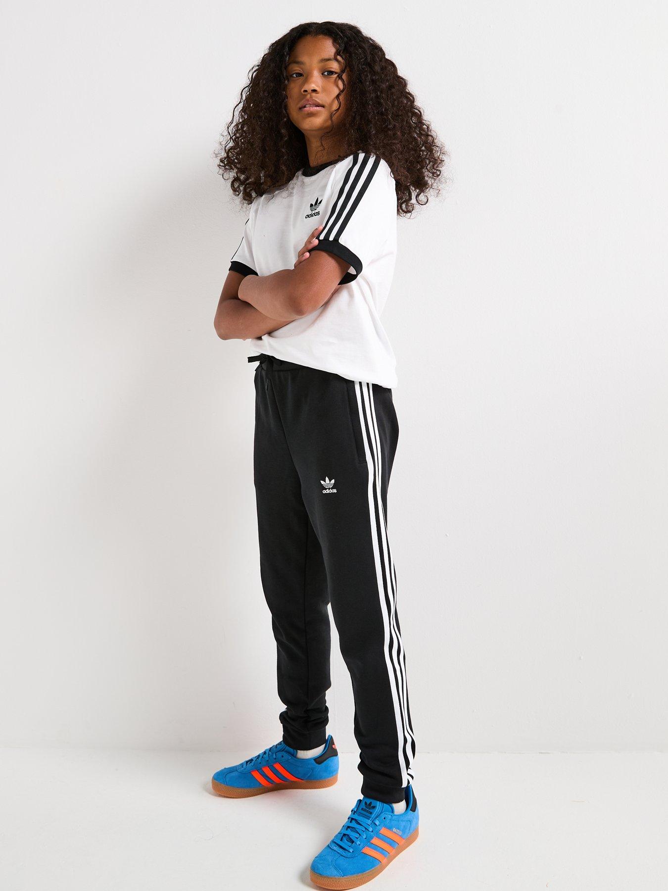 Image 6 of 6 of adidas Originals Junior Unisex Trefoil Joggers- Black