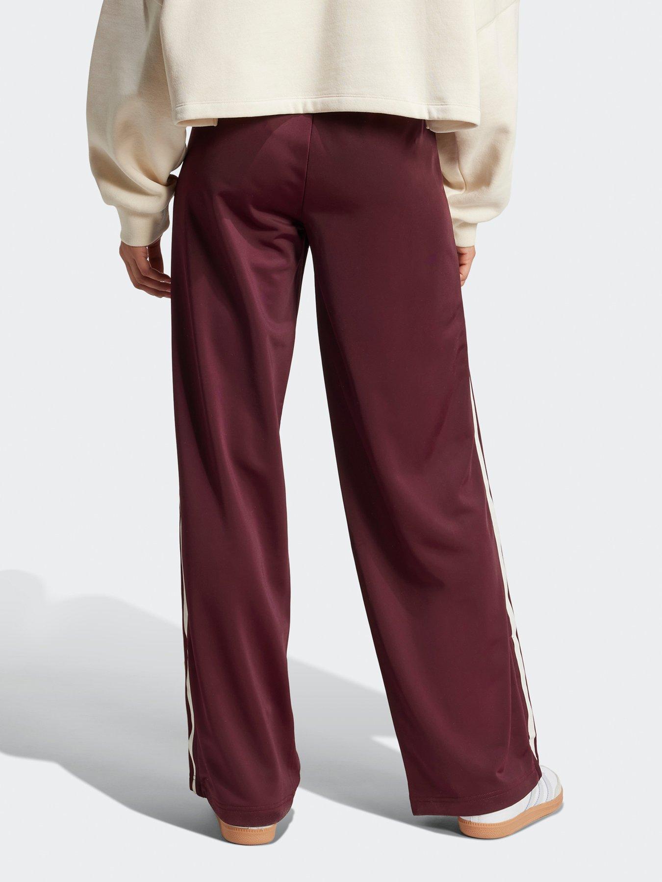 Image 2 of 5 of adidas Originals Womens Firebird Track Pants - Maroon