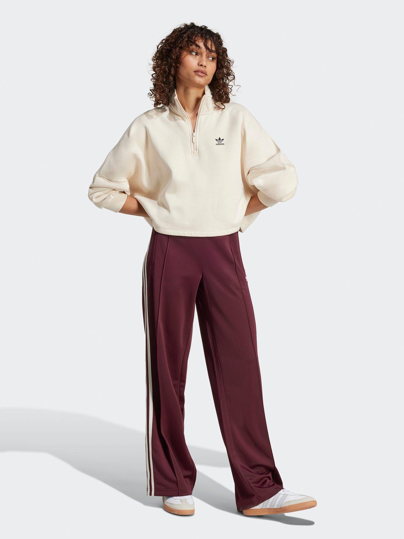 Image 3 of 5 of adidas Originals Womens Firebird Track Pants - Maroon