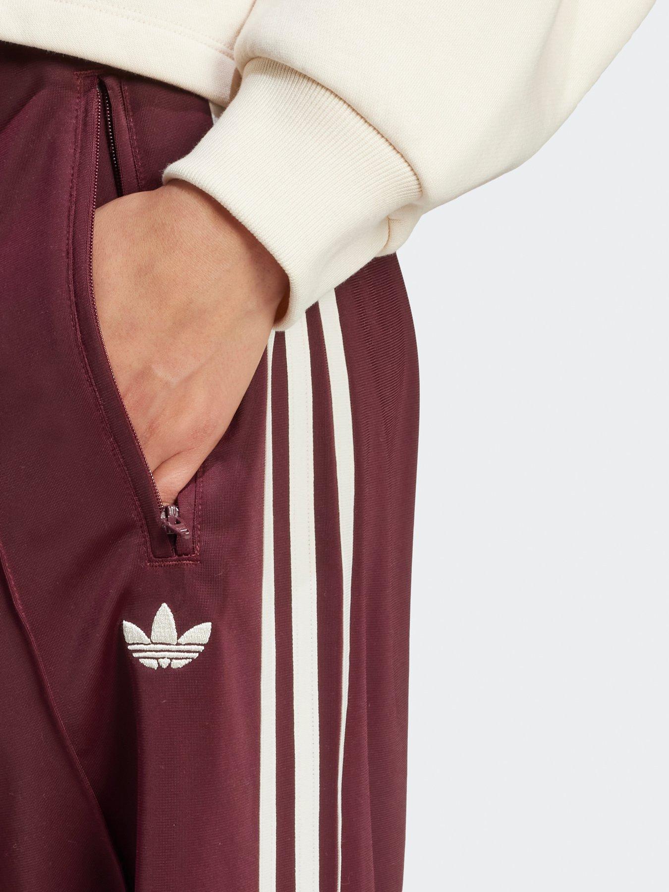 Image 4 of 5 of adidas Originals Womens Firebird Track Pants - Maroon