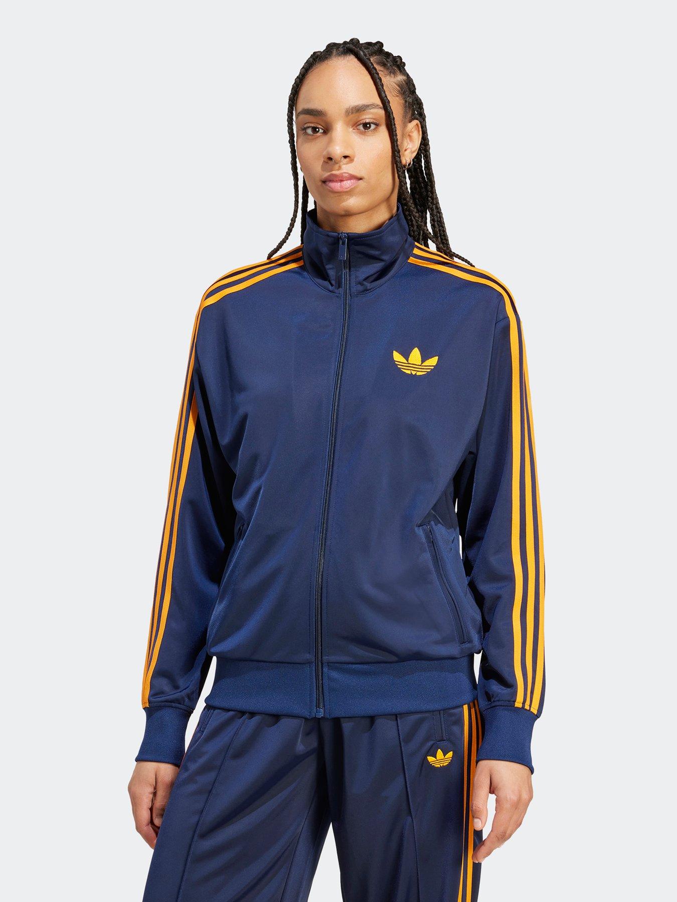undefined Women's Adicolor Classic Firebird Loose Track Top - Blue