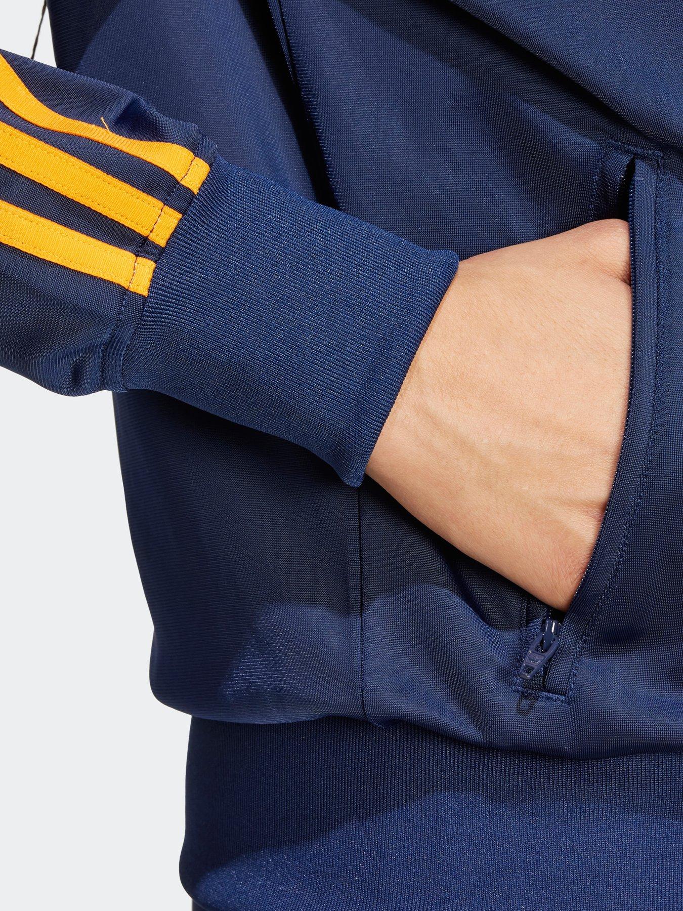 Image 5 of 5 of adidas Originals Women's Adicolor Classic Firebird Loose Track Top - Blue