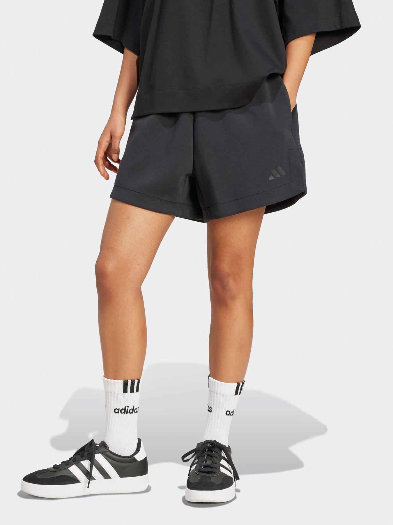 Image 1 of 6 of adidas Sportswear Women's All Szn Soft Lux Loose Shorts - Black