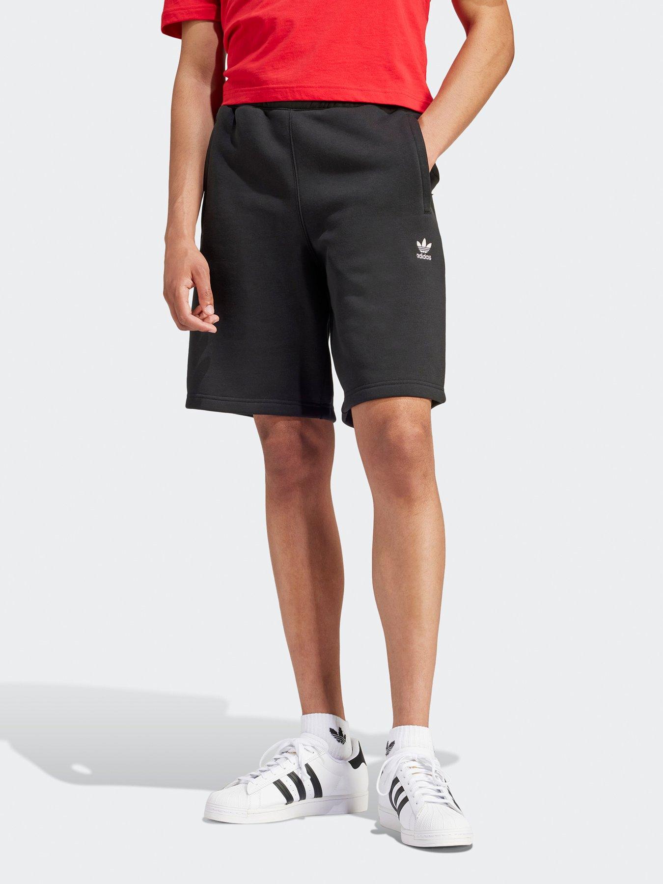 undefined Men's Trefoil Essentials Shorts - Black