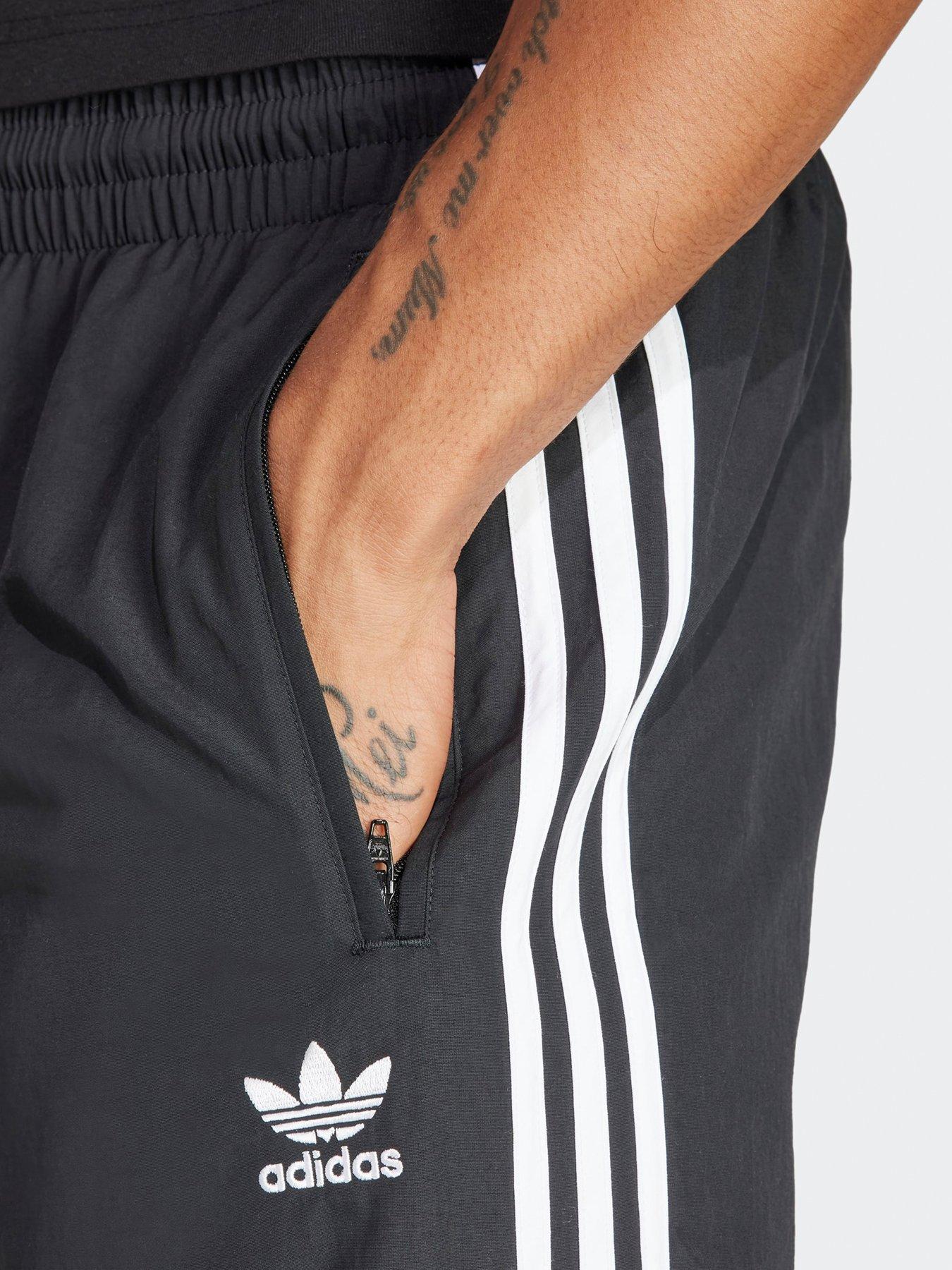 Image 4 of 5 of adidas Originals Men's Firebird Adicolor Woven Trackpant - Black