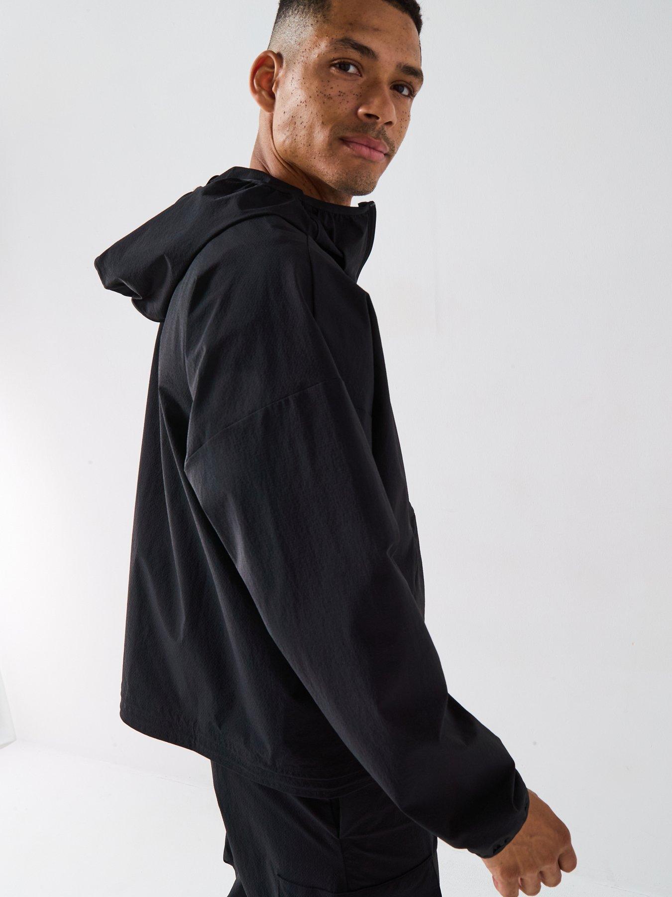  image of adidas-sportswear-mens-myshelter-windbreaker-black